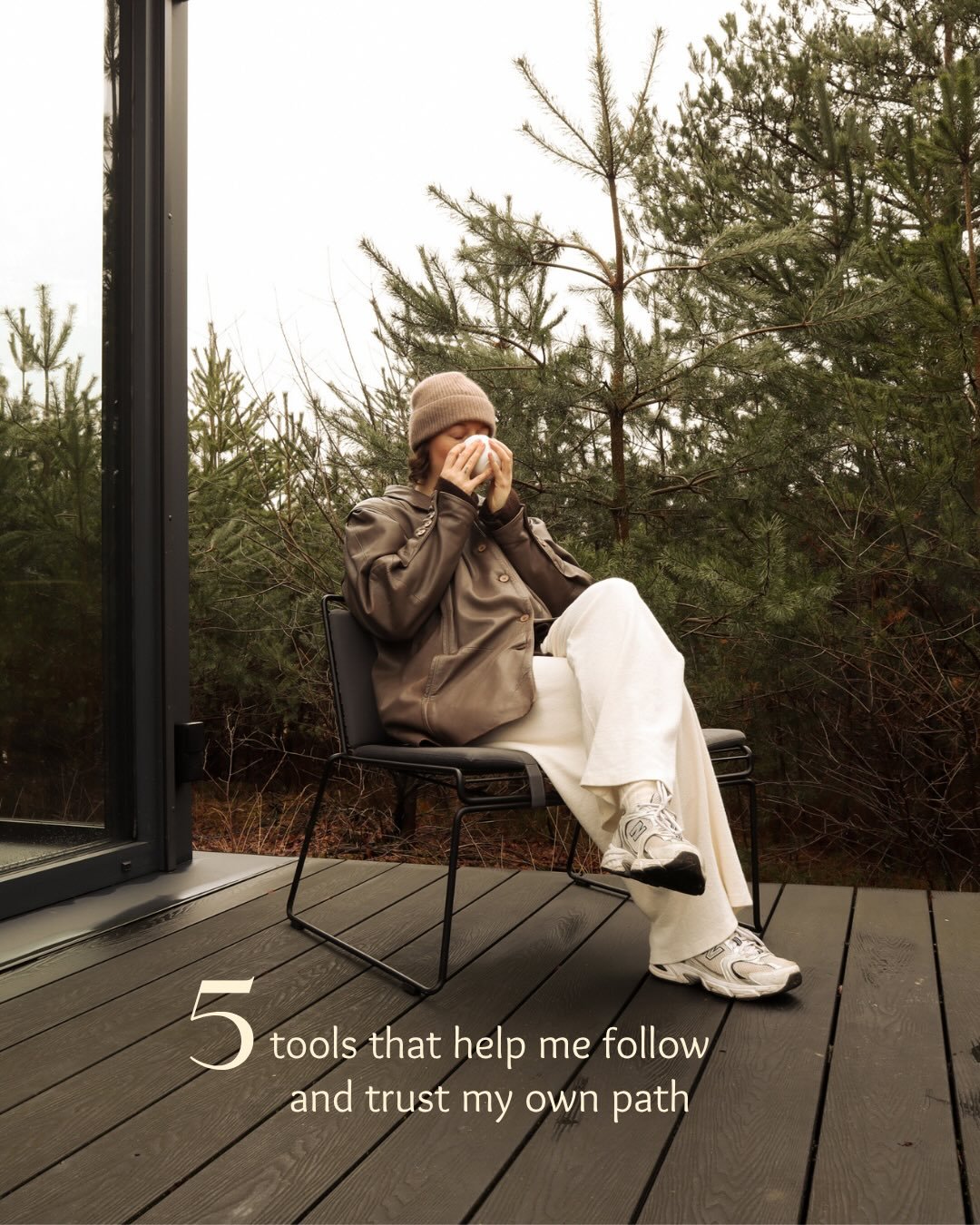 5 tools that help me follow and trust my own path ✨

There are tools that don&rsquo;t fix you. They just help you find your way back to yourself.

Over the years I&rsquo;ve gathered a few that I return to again and again. Not because I have it all fi