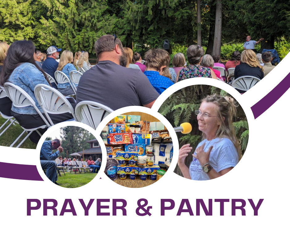 Join us for Prayer &amp; Pantry