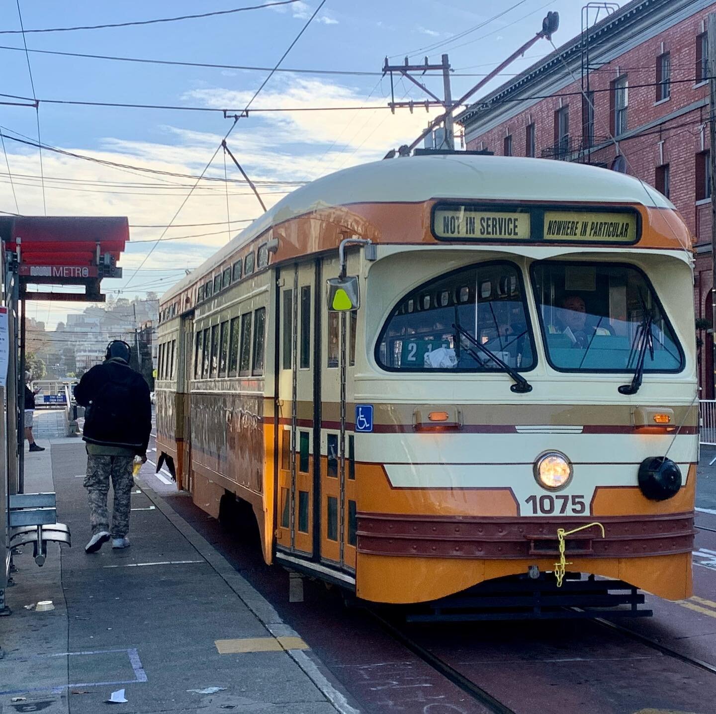 We&rsquo;re excited to see @sfmtaphoto getting ready to resume rail service, with the J-Church scheduled to start running again from Dec 19th. To ease crowding in the subway the J will no longer go underground and will instead terminate at Church &am