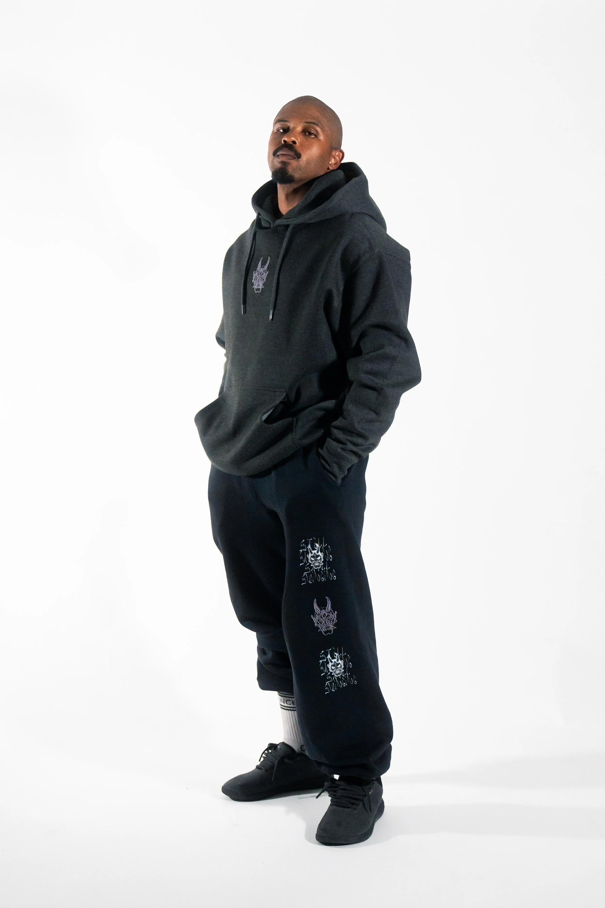 [PRE-ORDER] [SSV3] HOLLOW HOODIE - Pink Charcoal