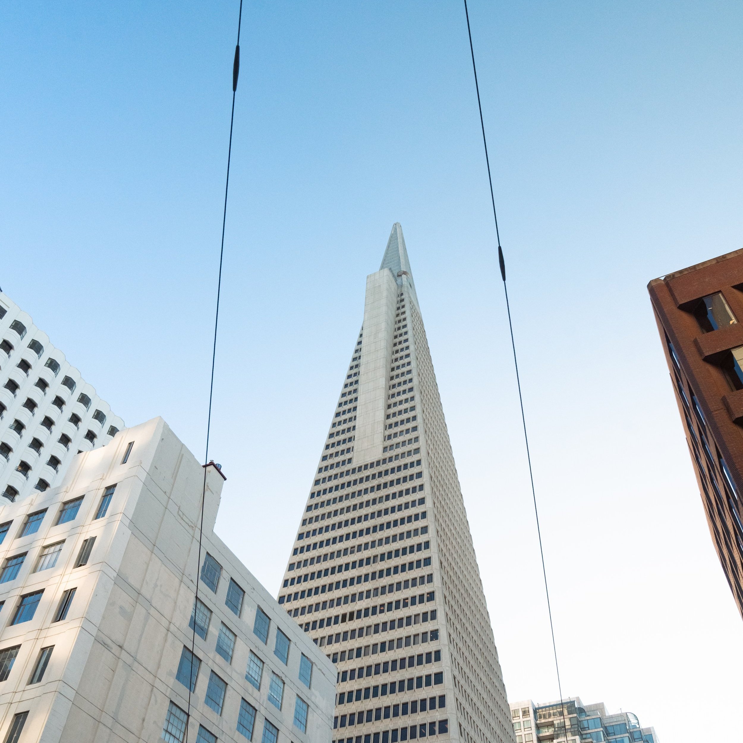 Transamerica Pyramid Towering