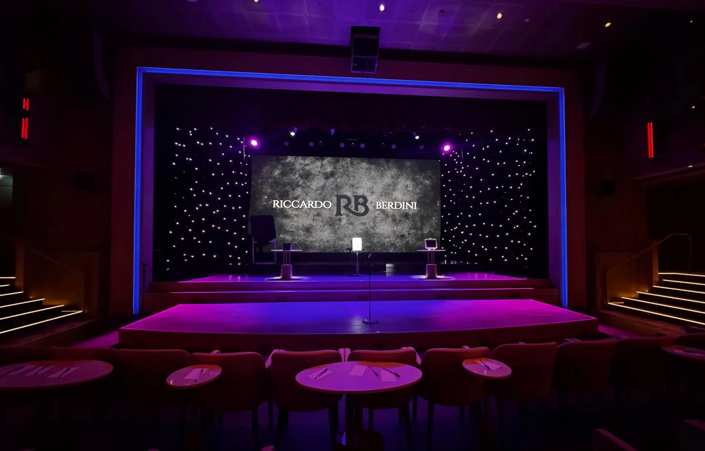 Mentalist Riccardo Berdini performing The Magic & Music Show Live at The Vibrato in Bel Air - Los Angeles, California