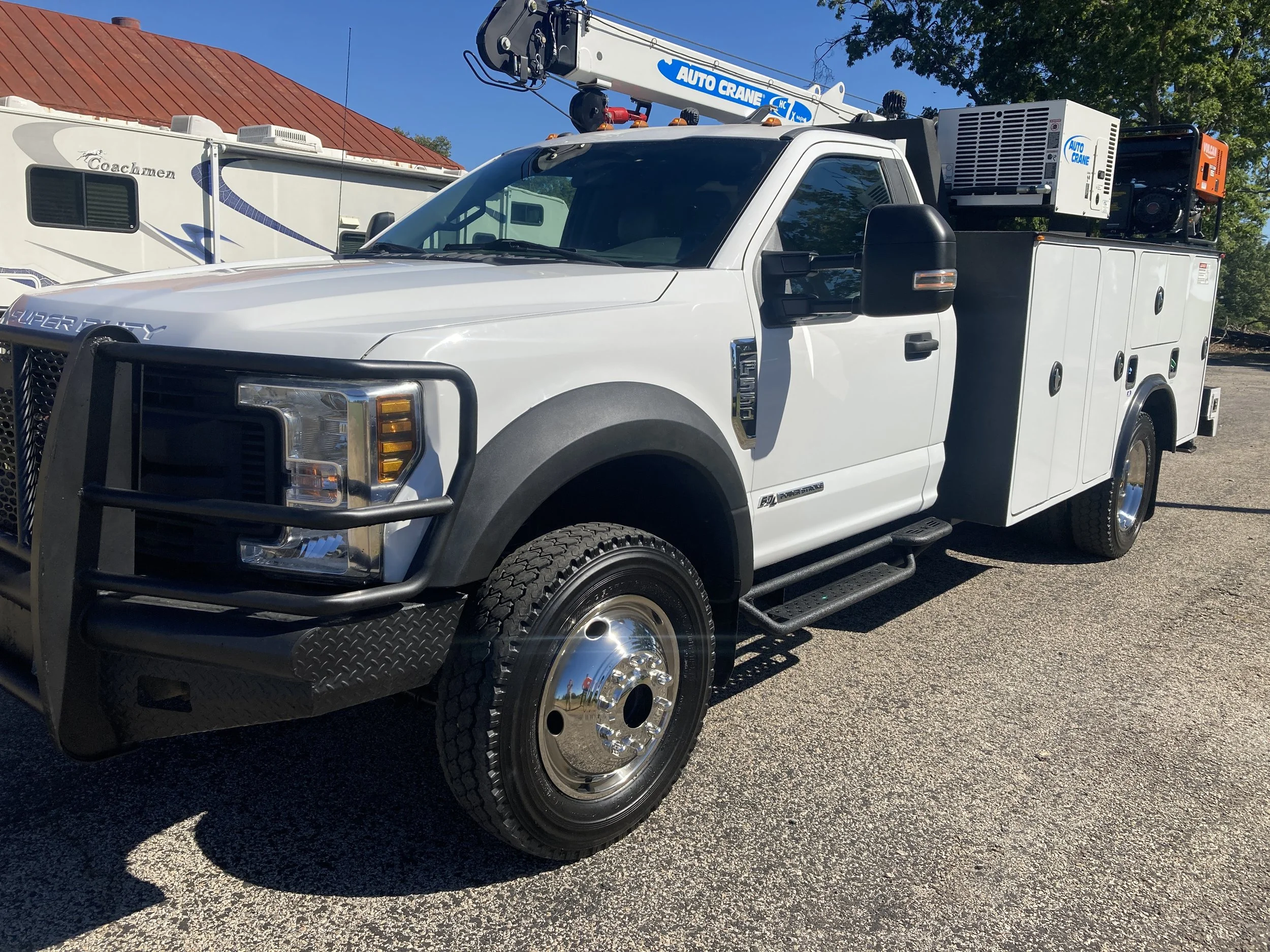 2018 Ford F550XL  Ext Cab 4 X 4 Mechanics Service Truck  $89,500.00