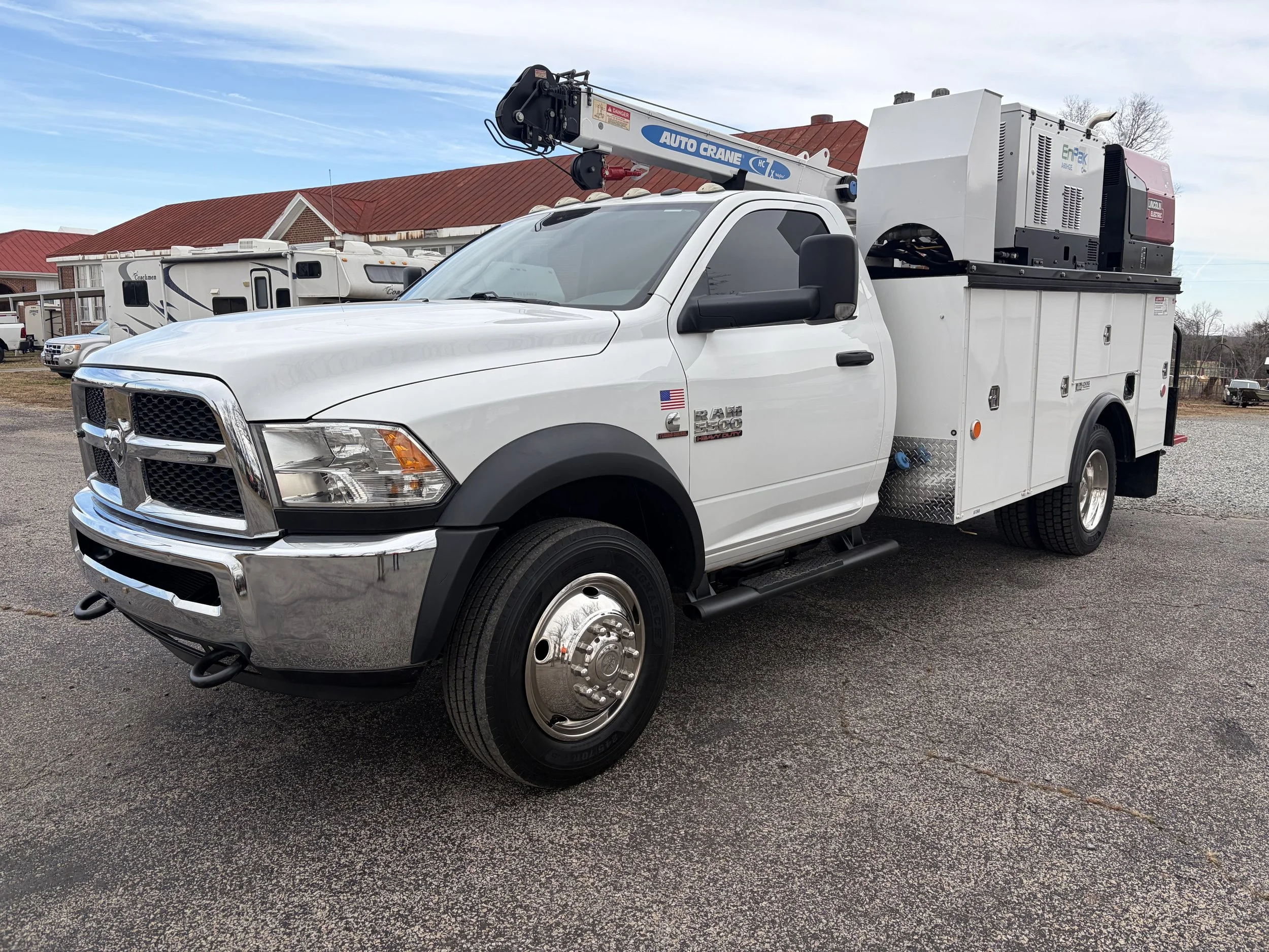 2018 RAM 4 X 4 Mechanics Service Truck