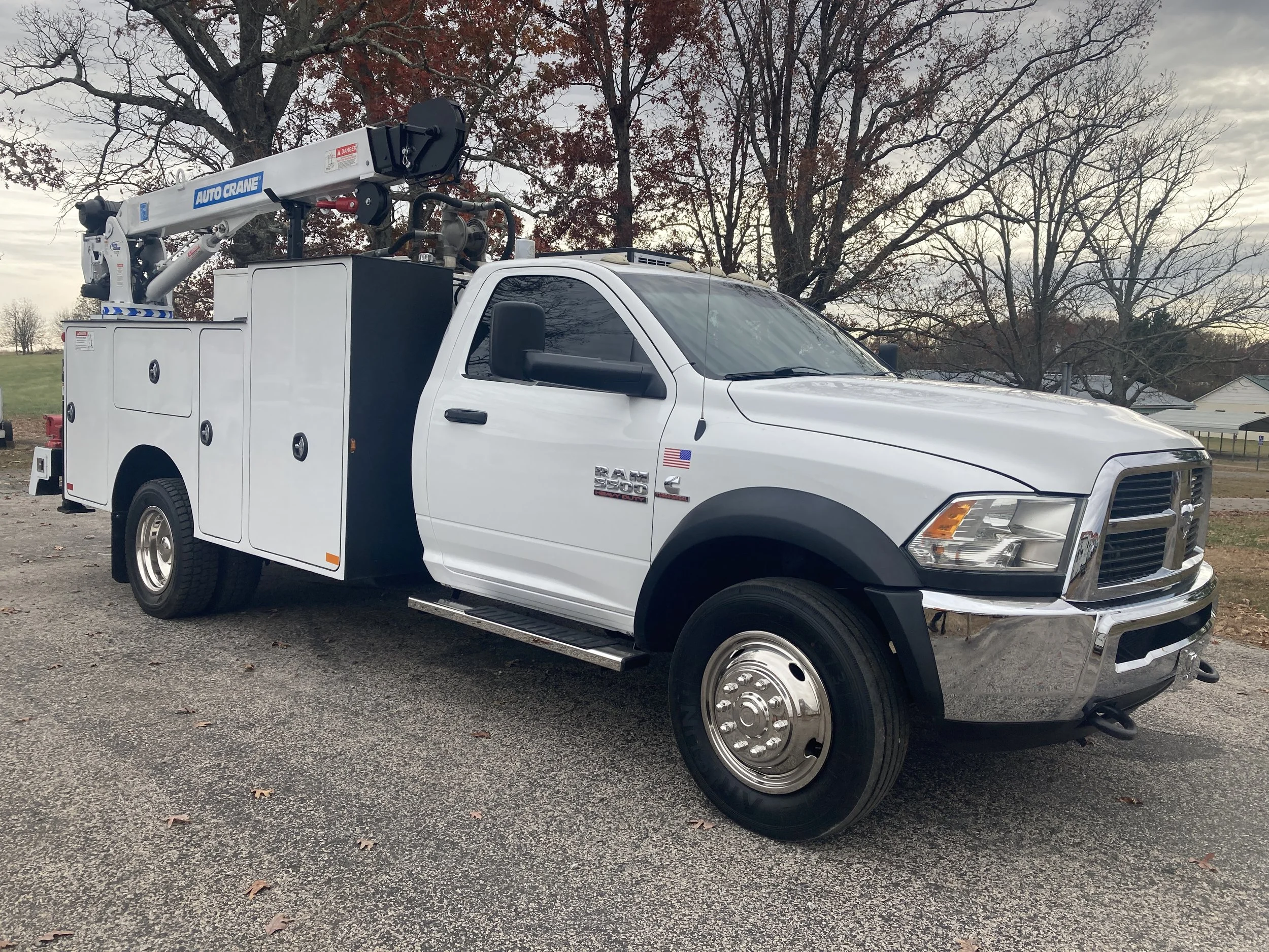 2018 Ford F550 4 X 4 Mechanics Service Truck