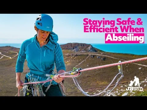 Being safe and efficient when abseiling - some top tips! (Copy)