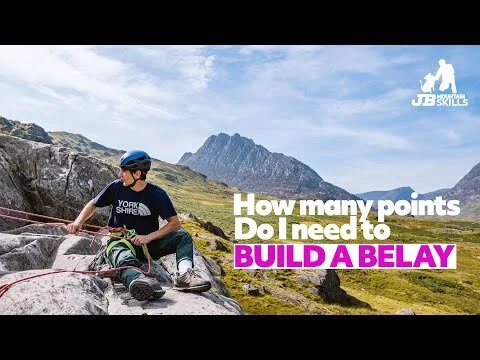 Climbing How To: How many points do I need to build a trad belay? (Copy)