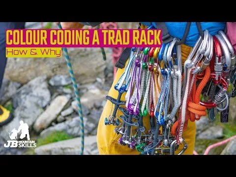 Colour Coding Your Trad Climbing Rack, How & Why. (Copy)