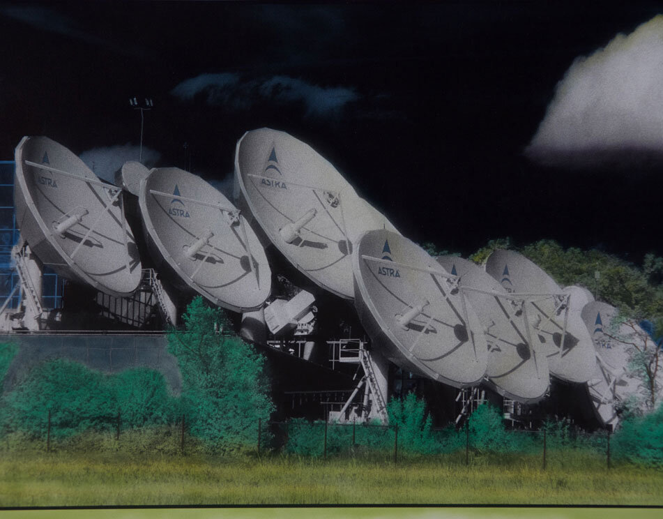 SES Satellites Luxembourg (hand colored)