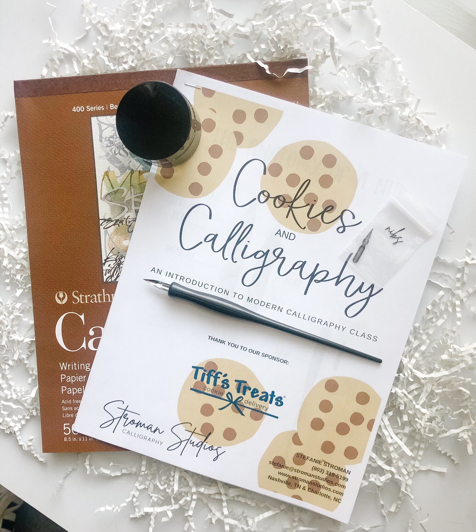Cookies + Calligraphy Class Kit — Stroman Studios Calligraphy