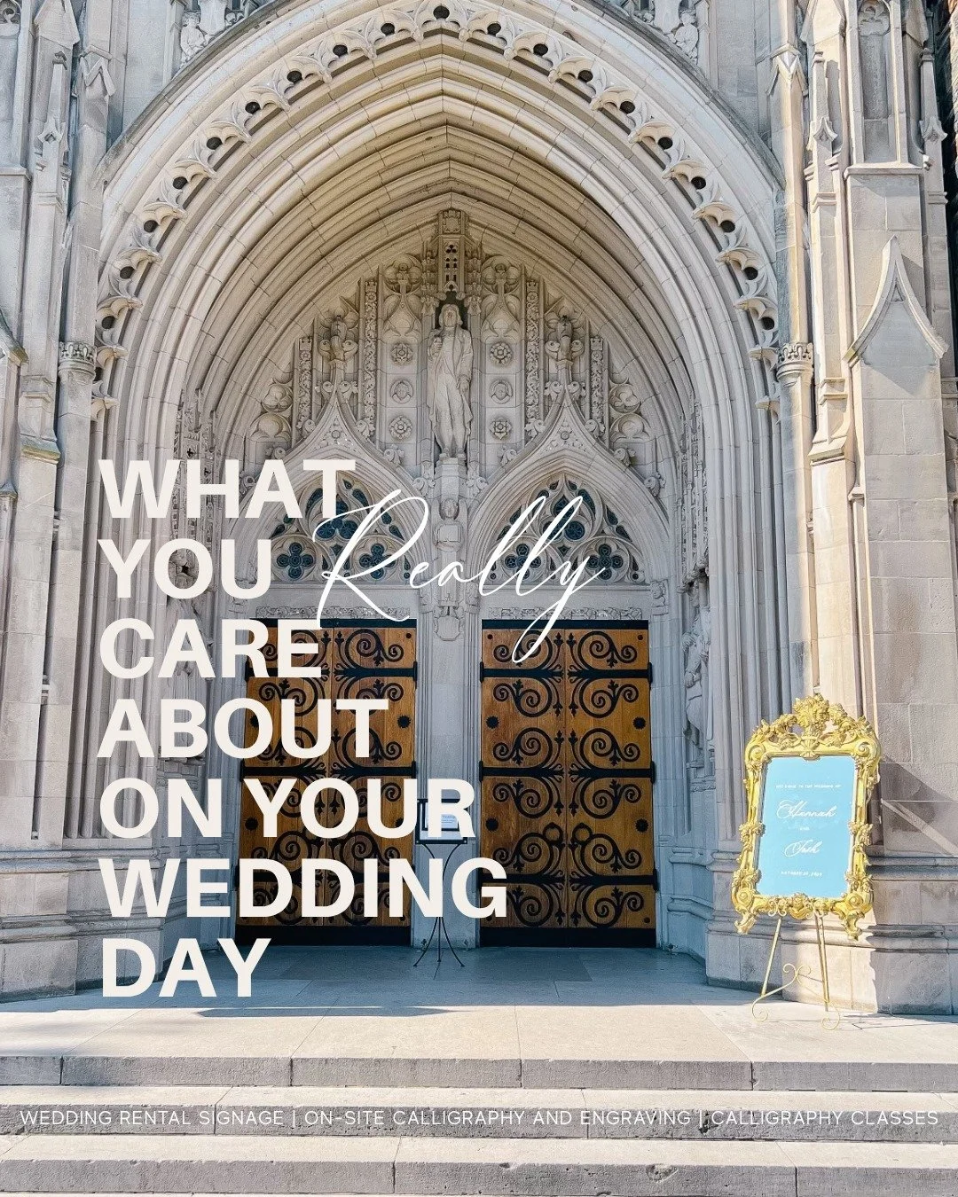 Let&rsquo;s be real &mdash; you&rsquo;re not just hiring me for pretty signs. You&rsquo;re hiring me for peace of mind. 💁🏼&zwj;♀️

You care about&hellip;
💍 a wedding that feels elevated from the moment guests arrive
📝 clear, thoughtful details th