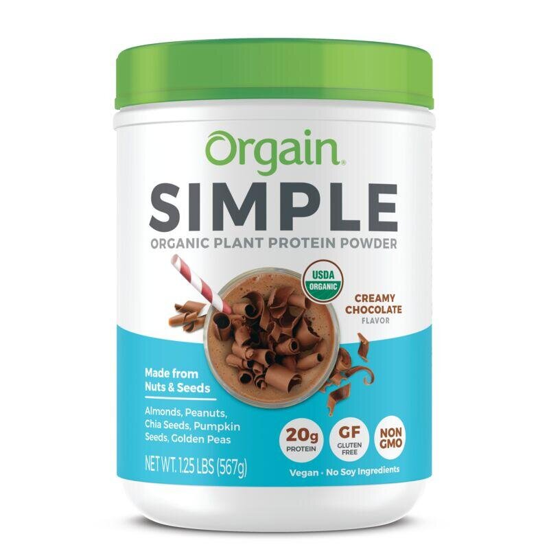Orgain Simple Simple Organic Plant-Based Protein Powder