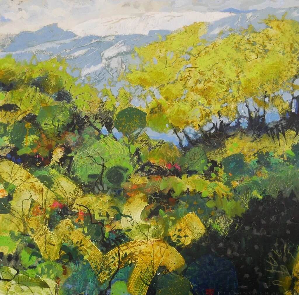 Þriðja vika vors
62 x 62 cm 
SOLD