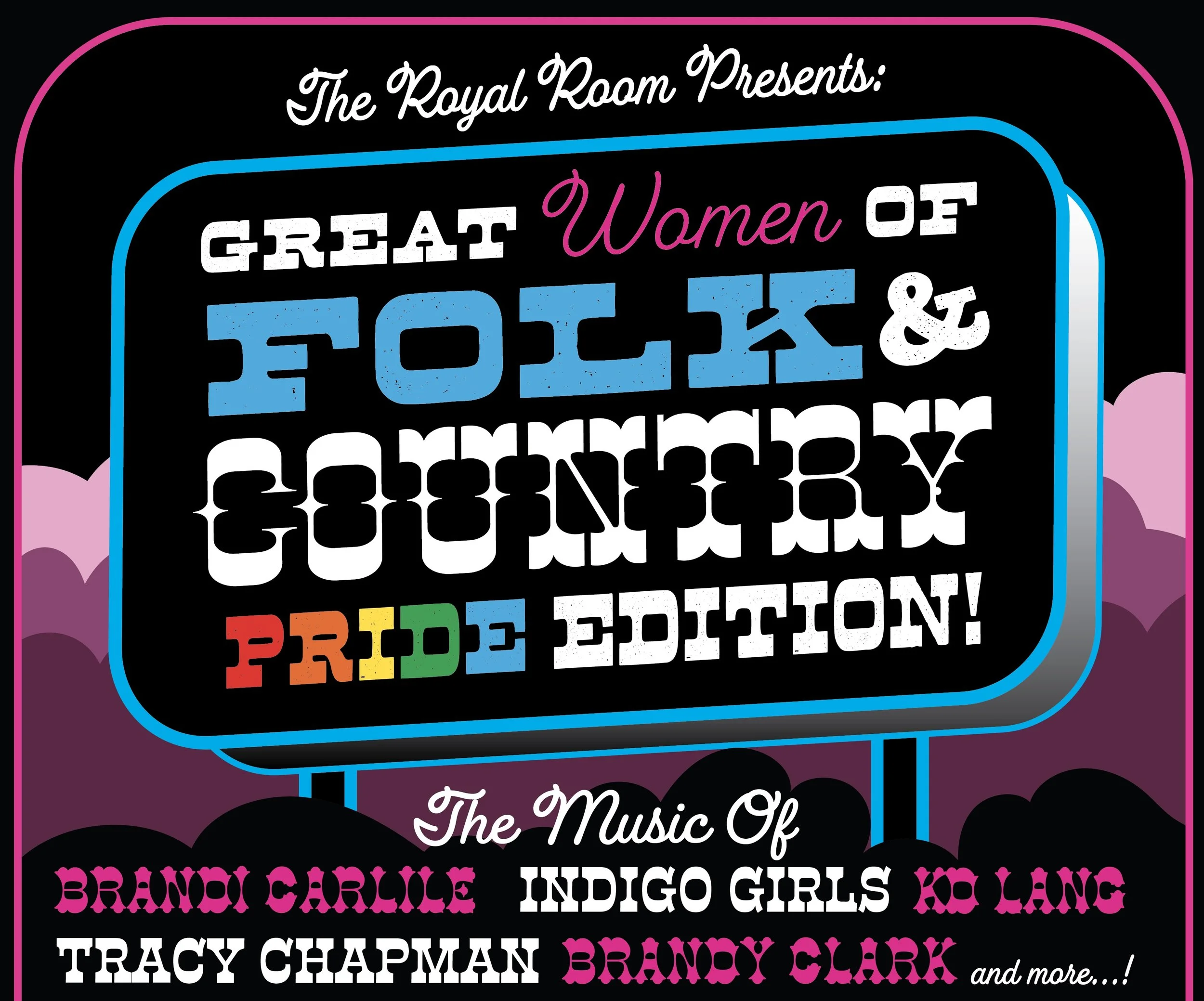 Great Women of Folk &amp; Country-Pride Edition June 4th!
