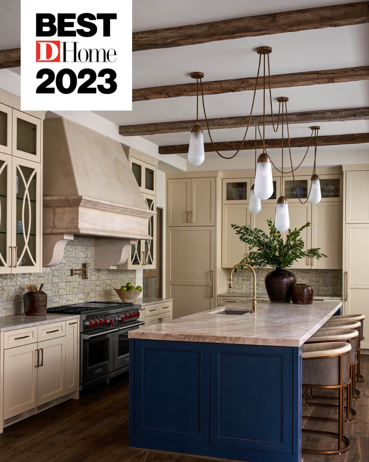 We are honored to be named one of @dhome's Best Designers of 2023 for our tenth year among this talented list of designers. Thank you D Home for this incredible recognition; designing stunning spaces for our wonderful clients is an absolute joy!