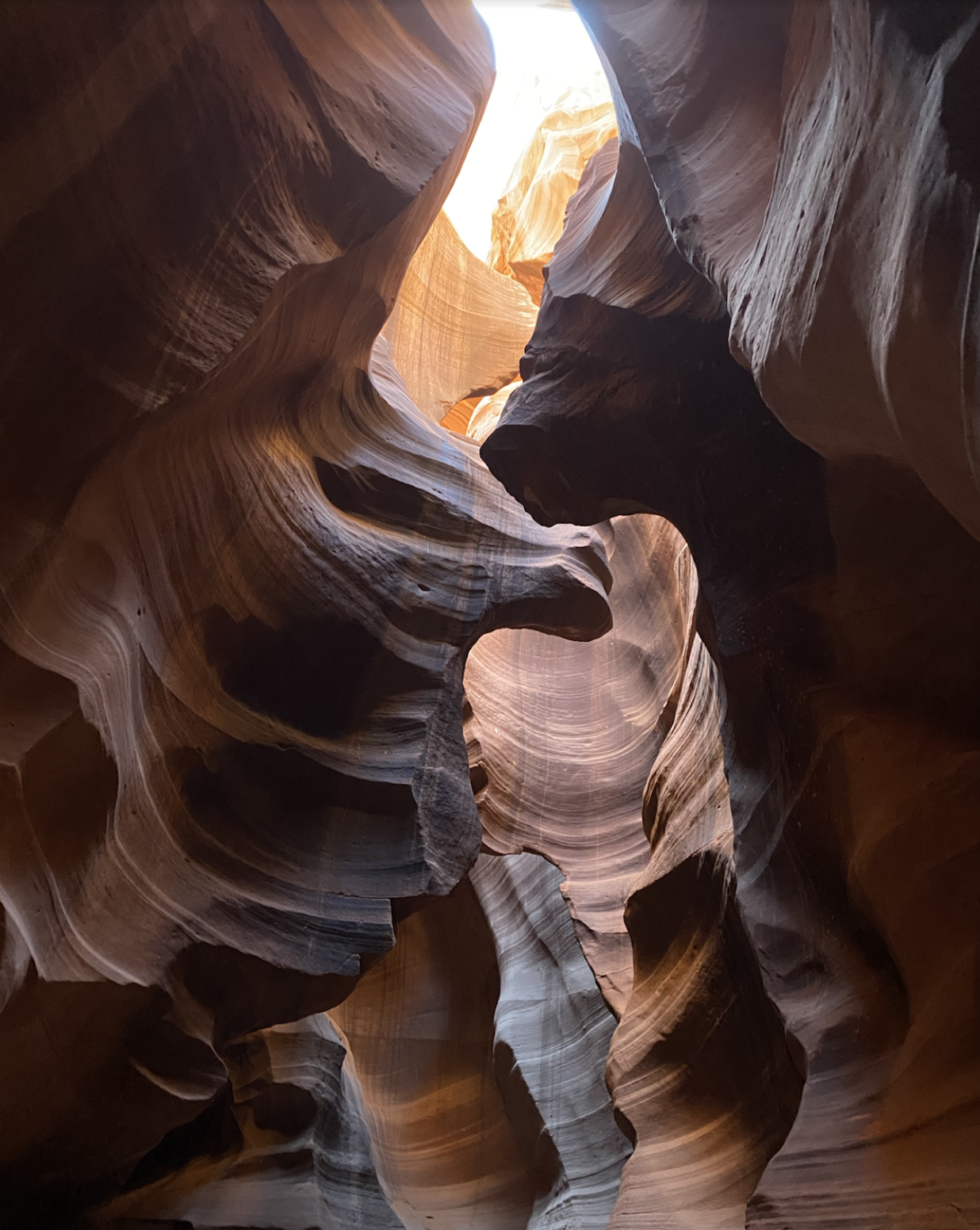 Antelope Canyon, photo by Jude Boudreaux, 3/5/20