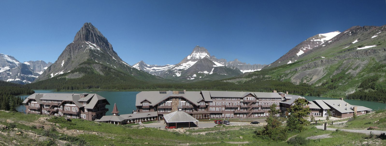 “Many Glacier Hotel Historic District” July 2011 - National Park Service/Wikimedia Commons