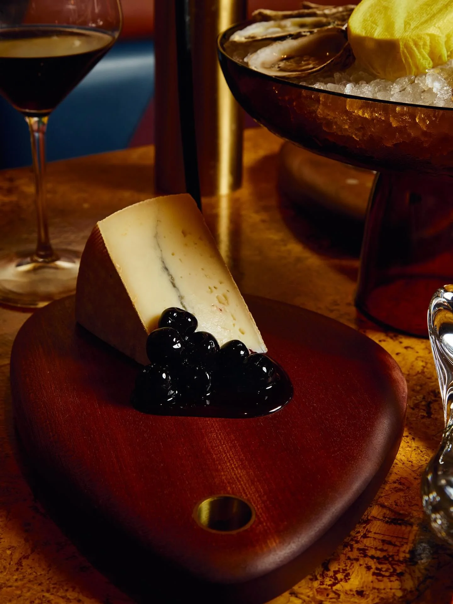 Juicy. Delicious. Lush.

Our River Stone Cutting Board shown in Mahogany doubles as an elevated serving board for your most indulgent holiday meals.