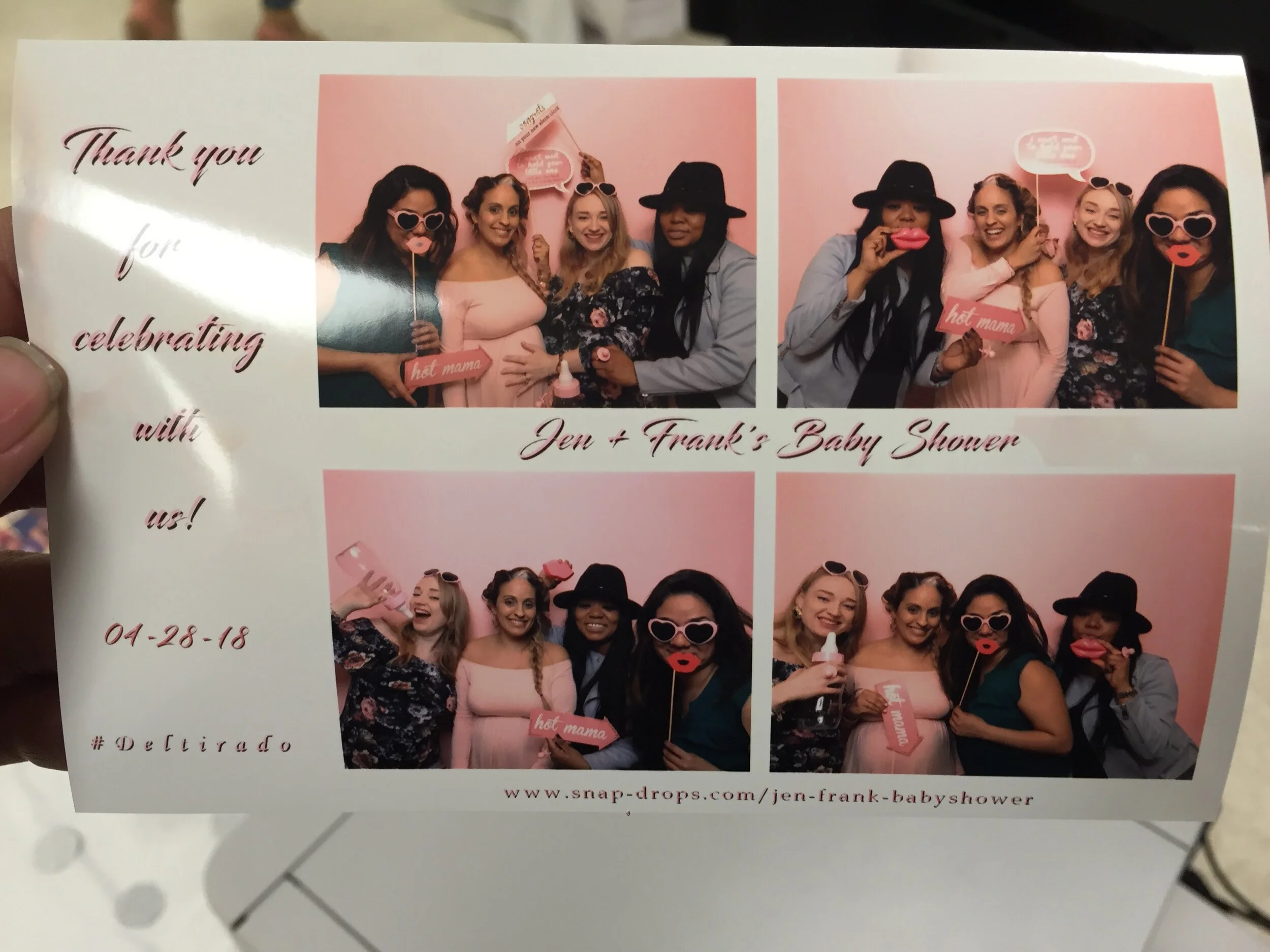 Photobooth Proofs from Babyshower