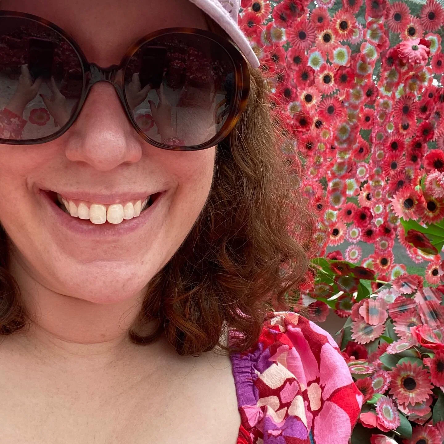 I had lots of fun also celebrating my birthday at the beginning of the month! 
⠀⠀⠀⠀⠀⠀⠀⠀⠀
We went to the Bronx Botanical Gardens and it was so beautiful.  It was overcast and actually raining so the flowers really popped. It wasn't too hot too which w