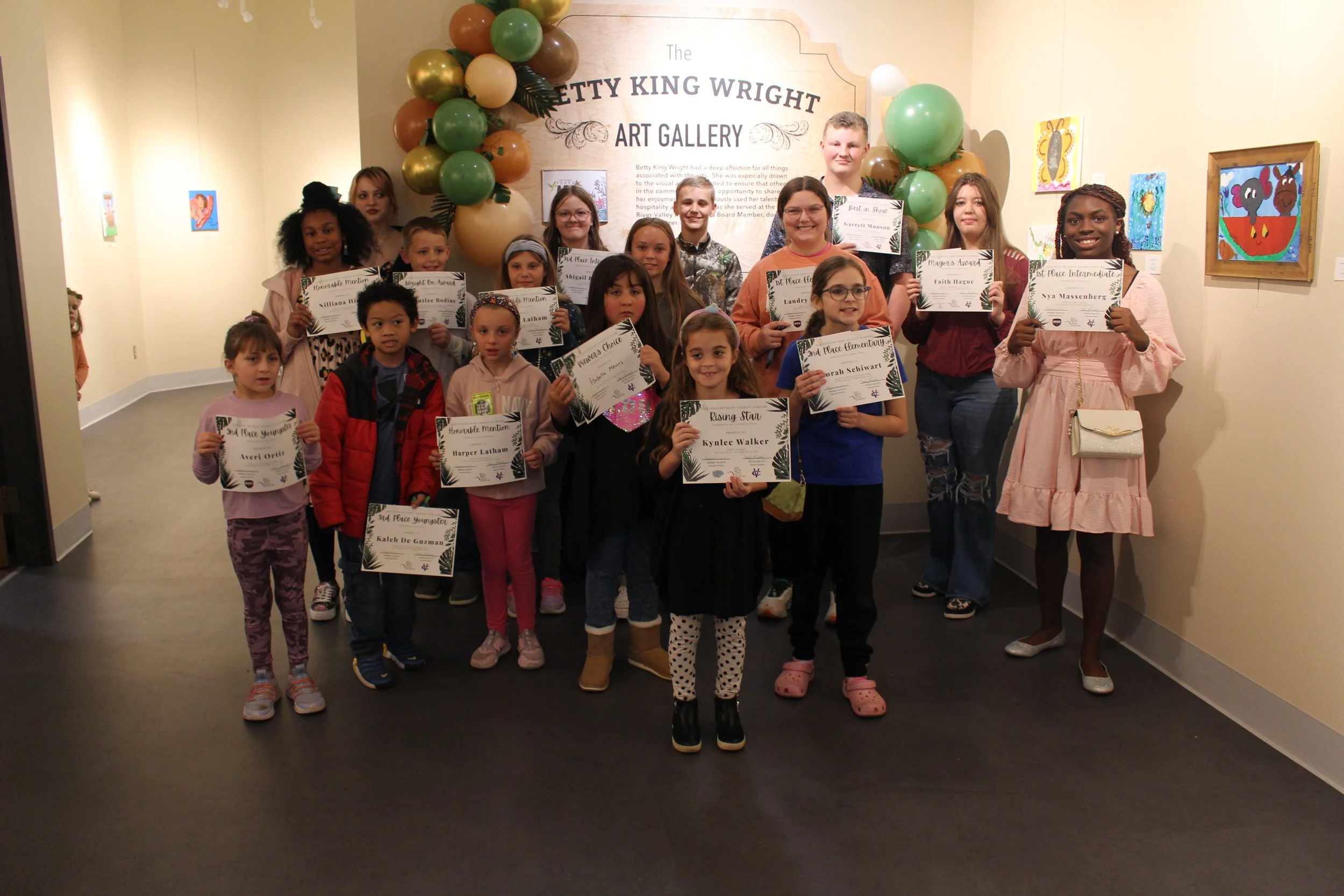 Youth Art Show Awards &amp; Kids Free Day