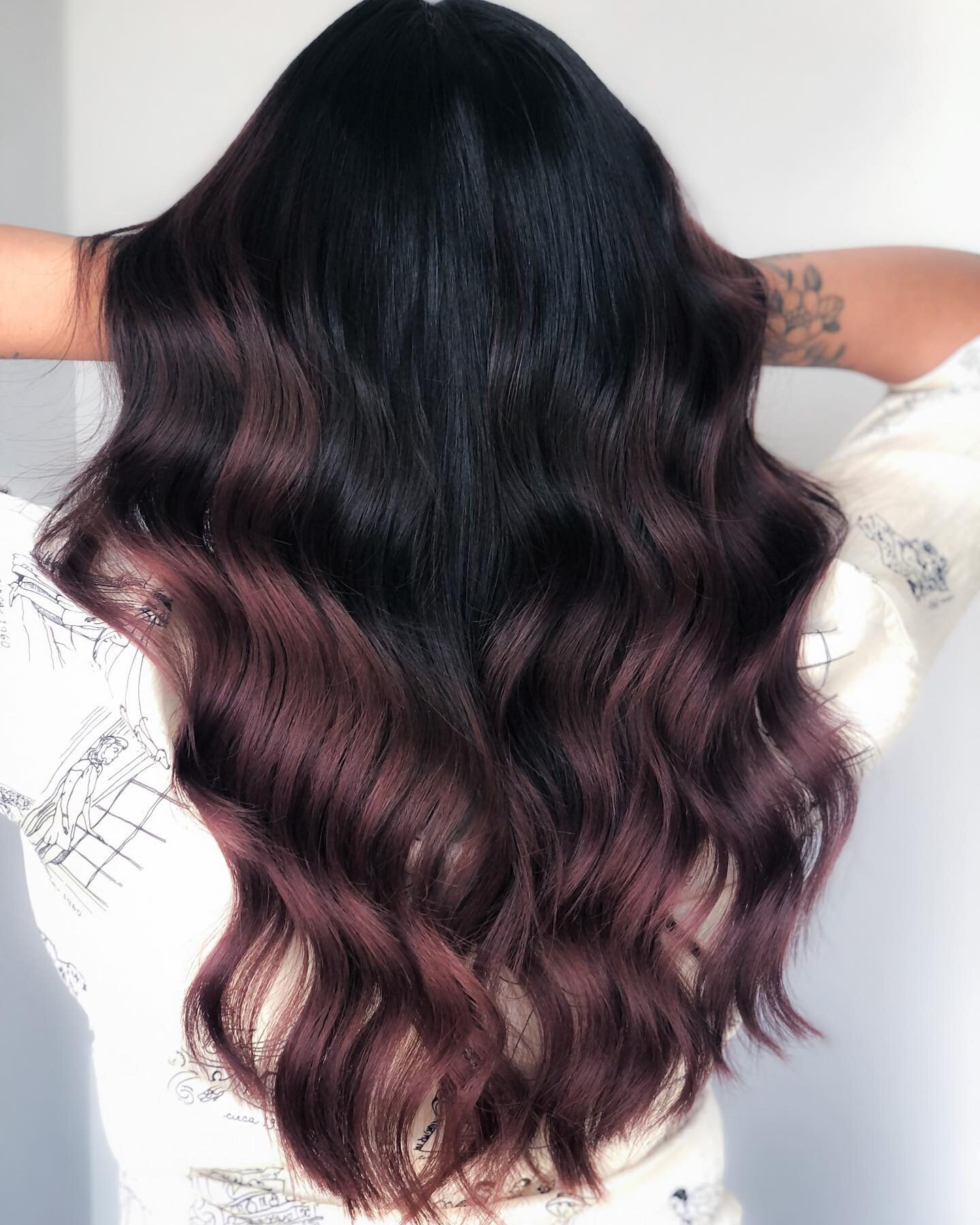 Color idea for those who want something very low maintenance.

An ombr&eacute; or sombre is a great way to add interest to your hair while keeping your natural base. It blends seamlessly into your natural color and your hair growth with not affect it