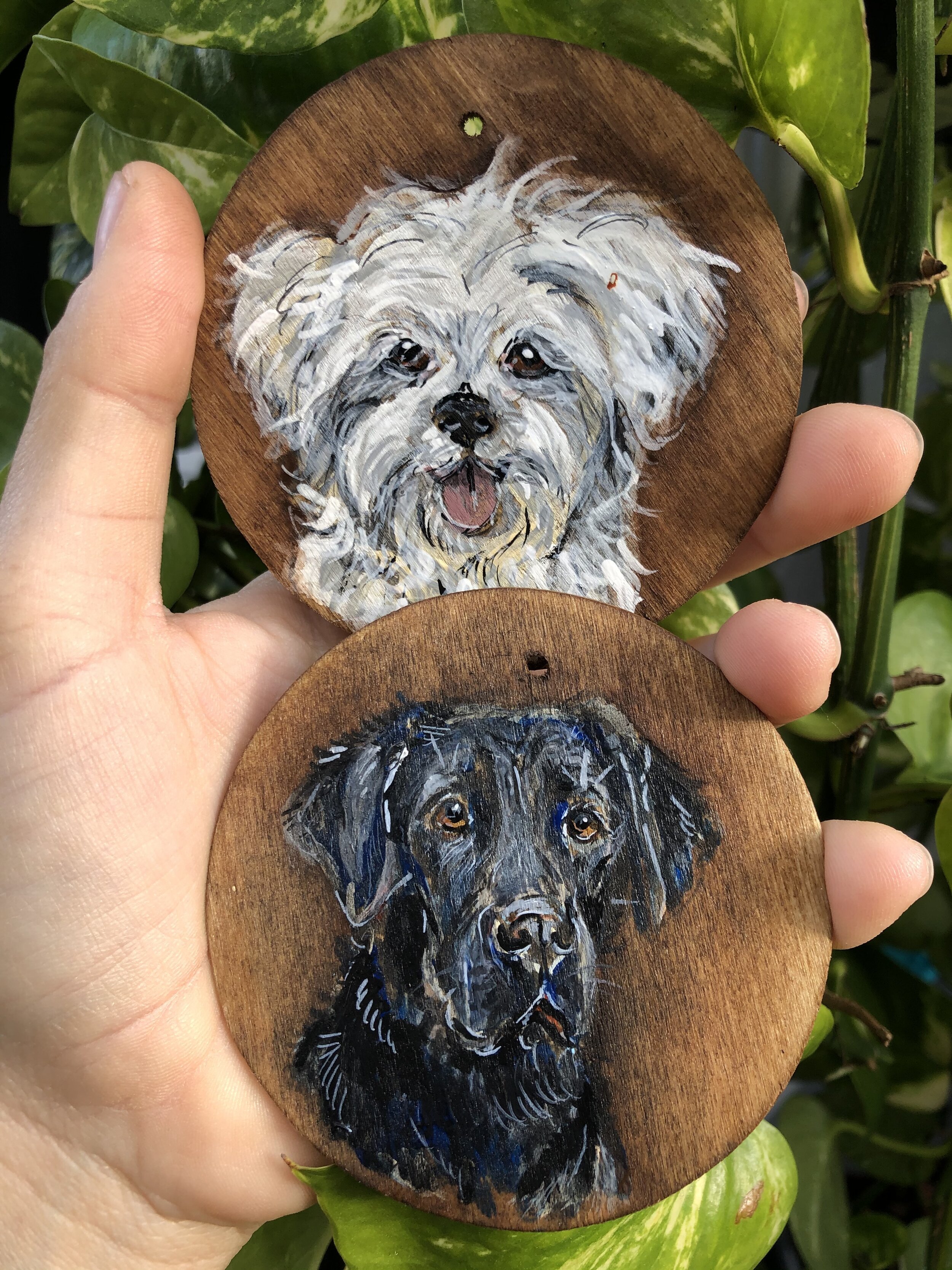 Custom Wooden Ornament Design