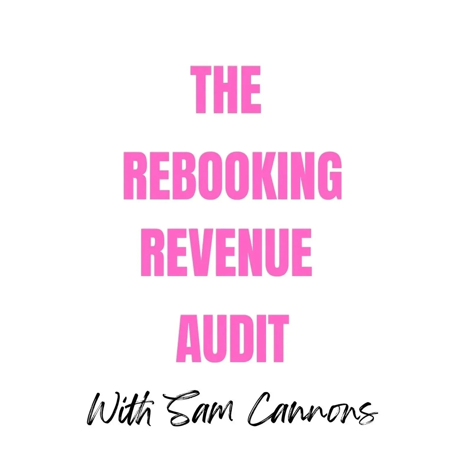 The Rebooking Revenue Audit.
