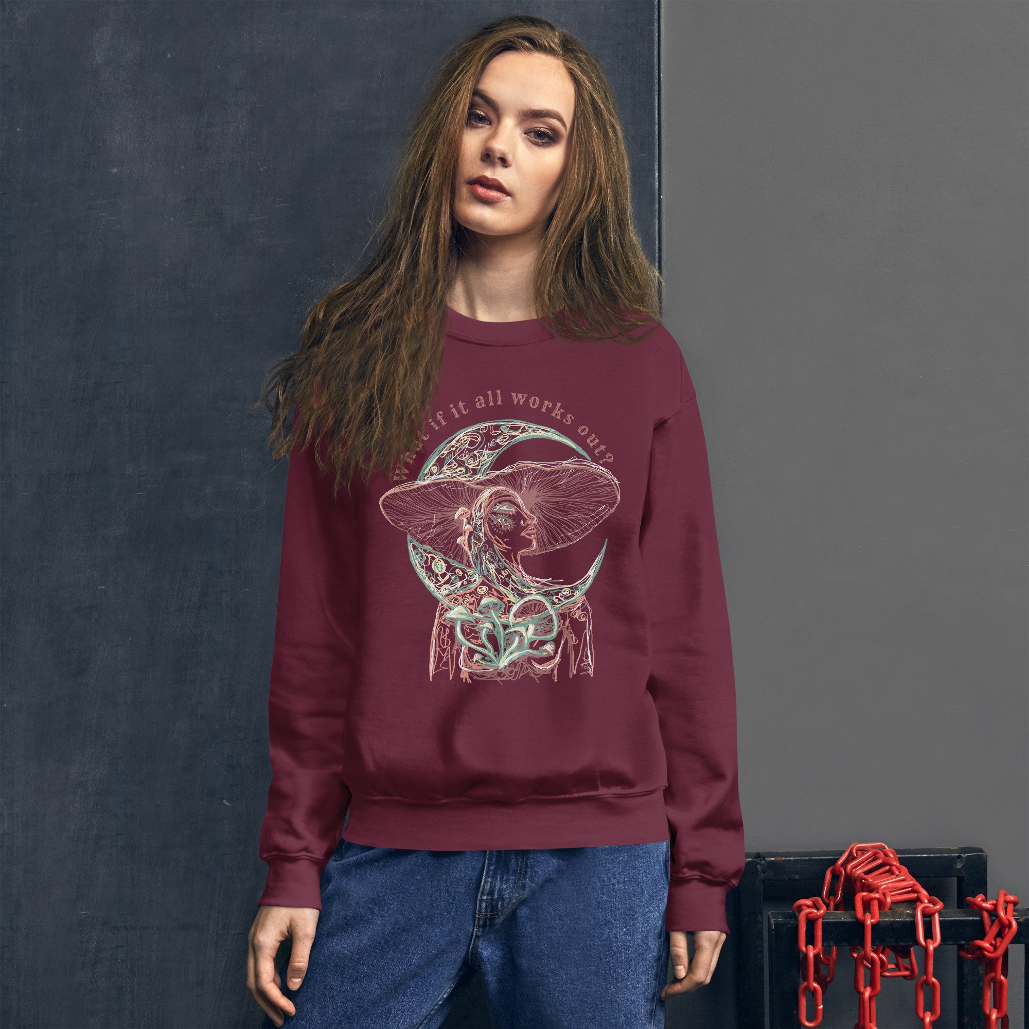 unisex-crew-neck-sweatshirt-maroon-front-6960bc005cd29.jpg