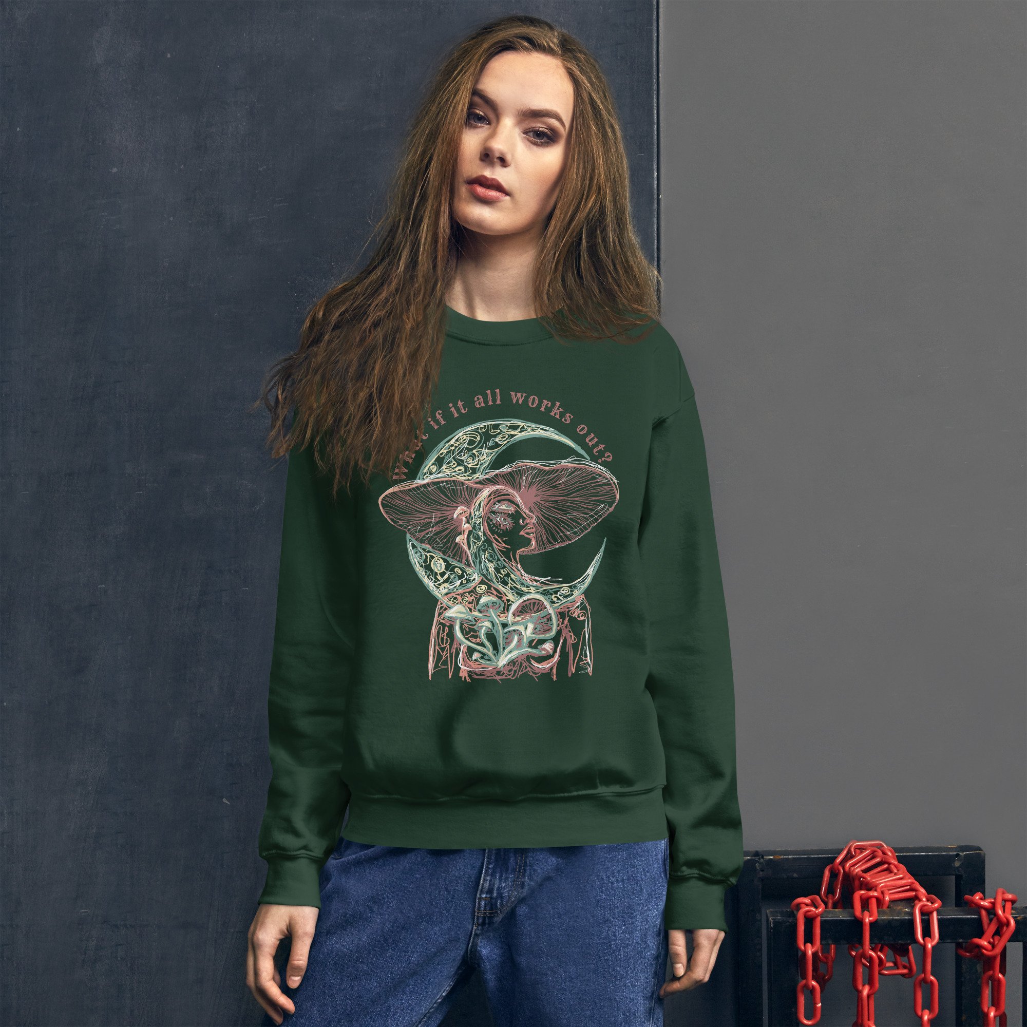 unisex-crew-neck-sweatshirt-forest-green-front-6960bc0064282.jpg