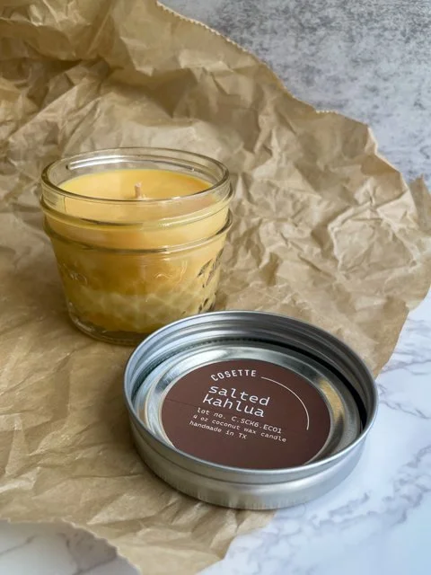 Salted Kahlúa Candle
