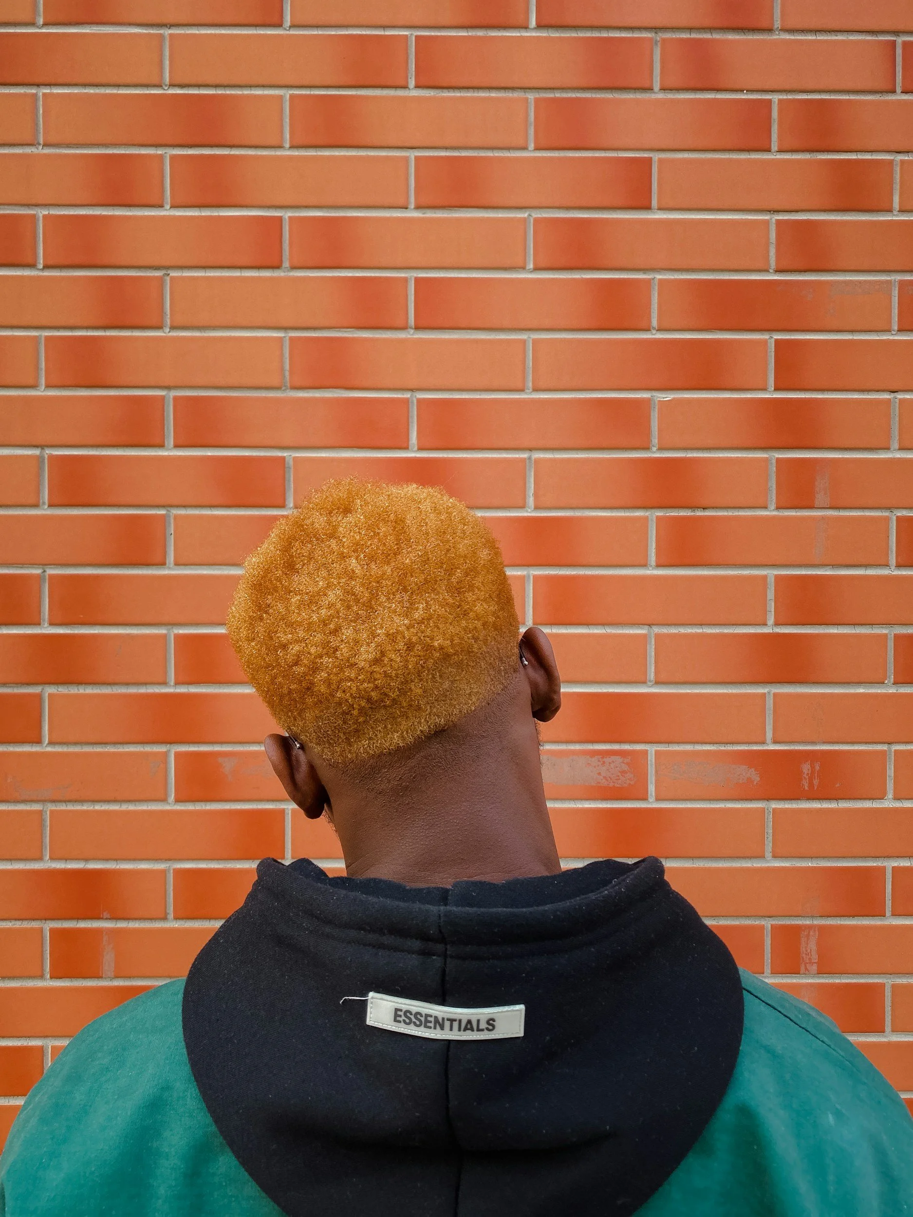 man reflecting outdoors