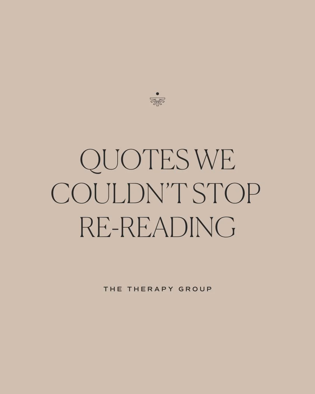 Save what feels supportive to revisit when needed. ❤️ 
&bull;
&bull;
&bull;
If you&rsquo;re looking for a therapist in Philadelphia, West Chester, or semi-nationally via virtual sessions, we&rsquo;re here to support you. Head to thetherapygroup.com t