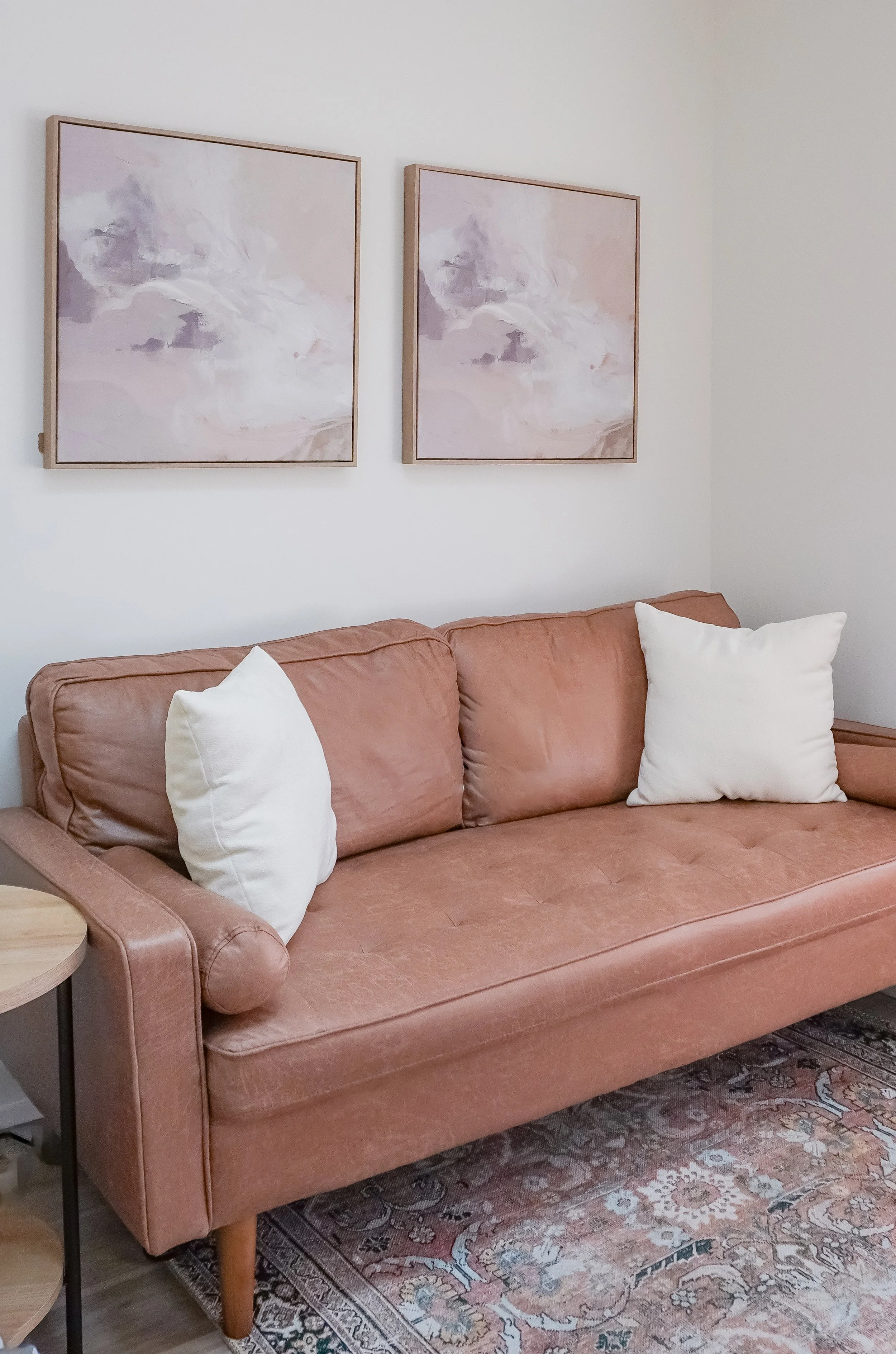 Warm, cozy therapy office that can provide an hour fully offline with another human