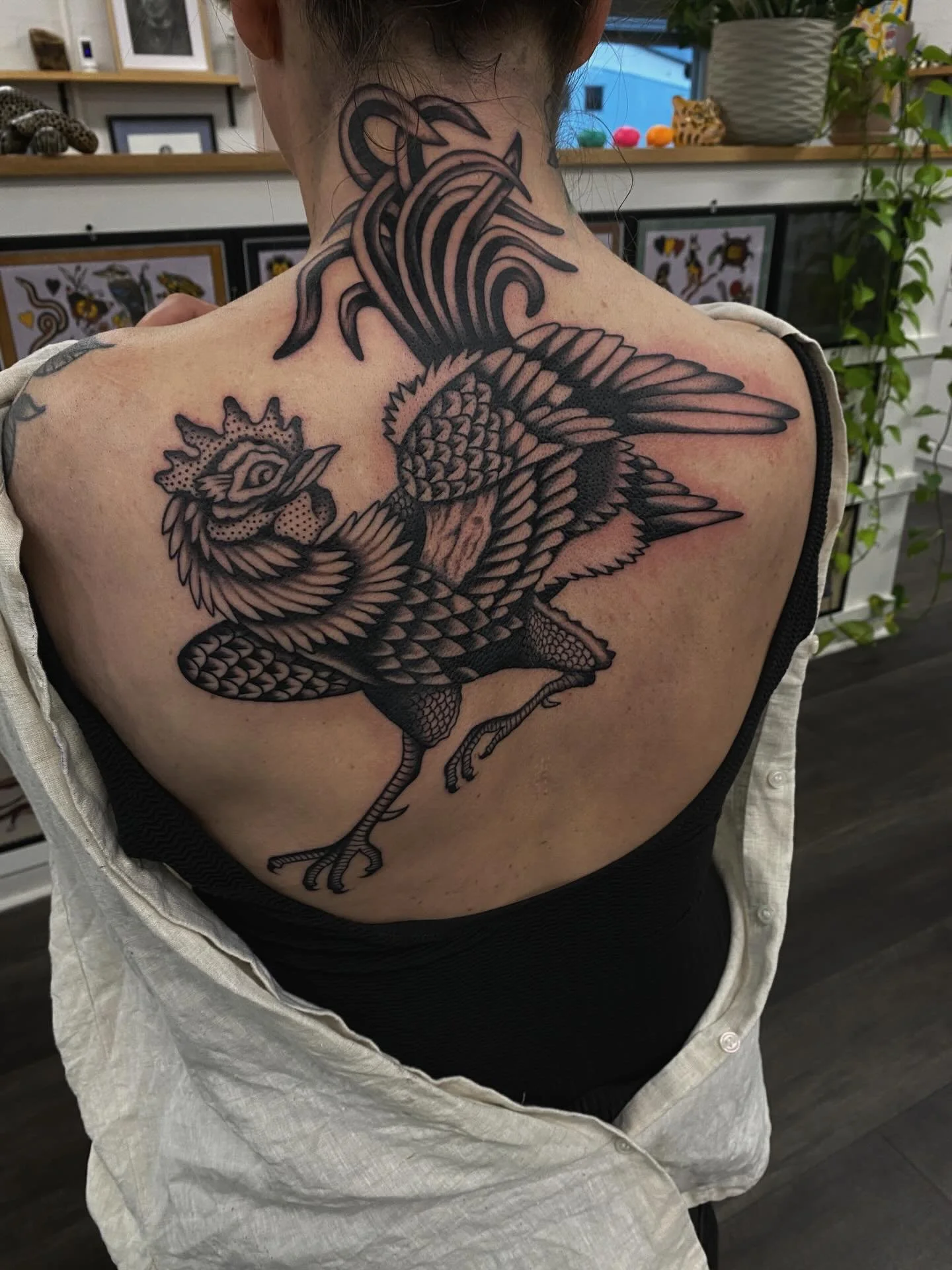 One from earlier in the year for true legend @nicousbo thanks so much for letting me do this one for you mate. It was such a pleasure hanging, and thanks for copping it so sweet. Made with love at @heartstattooing 

If you&rsquo;re interested in gett