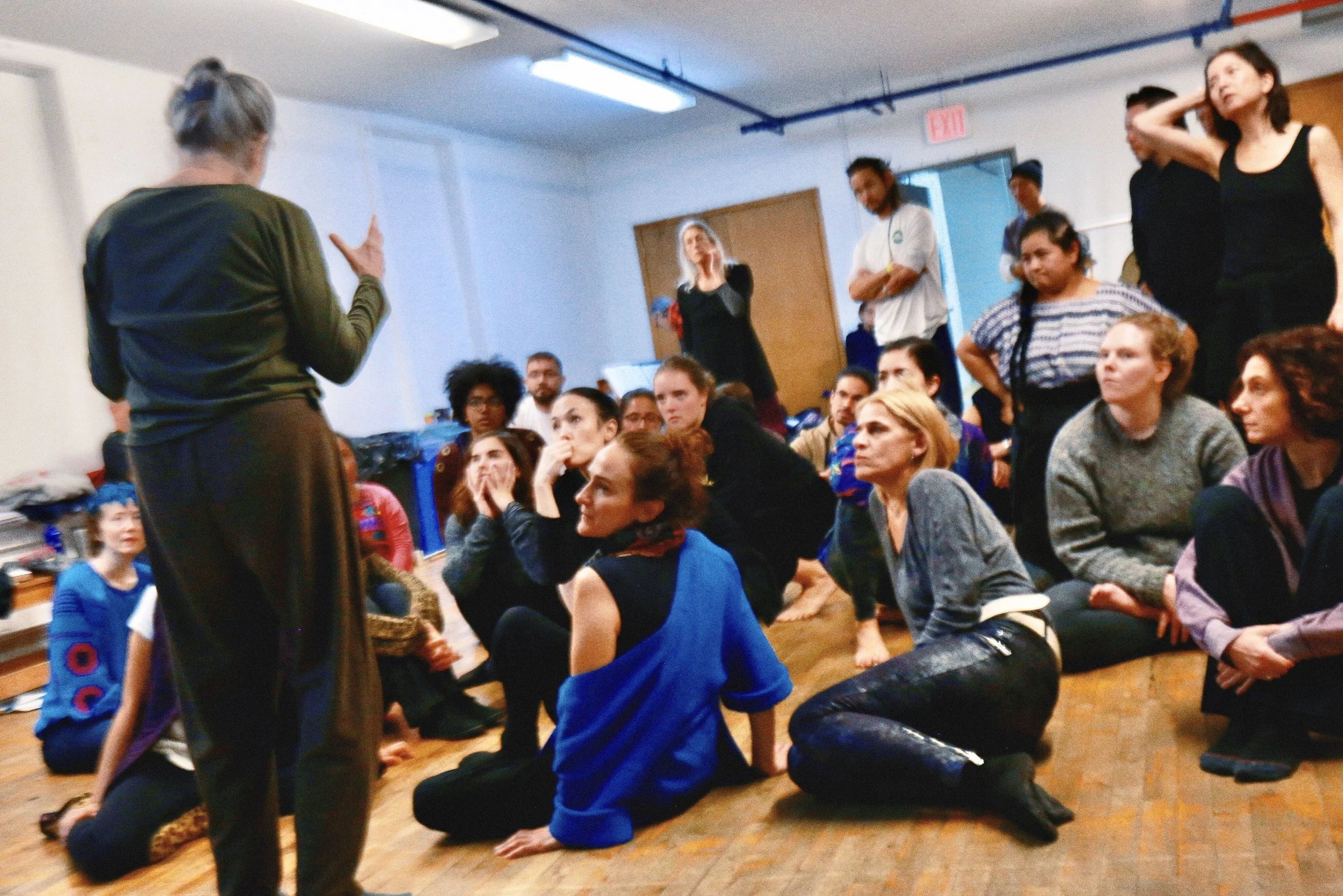  Priscilla Smith, original Great Jones Rep company member of The Trojan Women who originated the role of Andromache passed down knowledge and training to the company. 