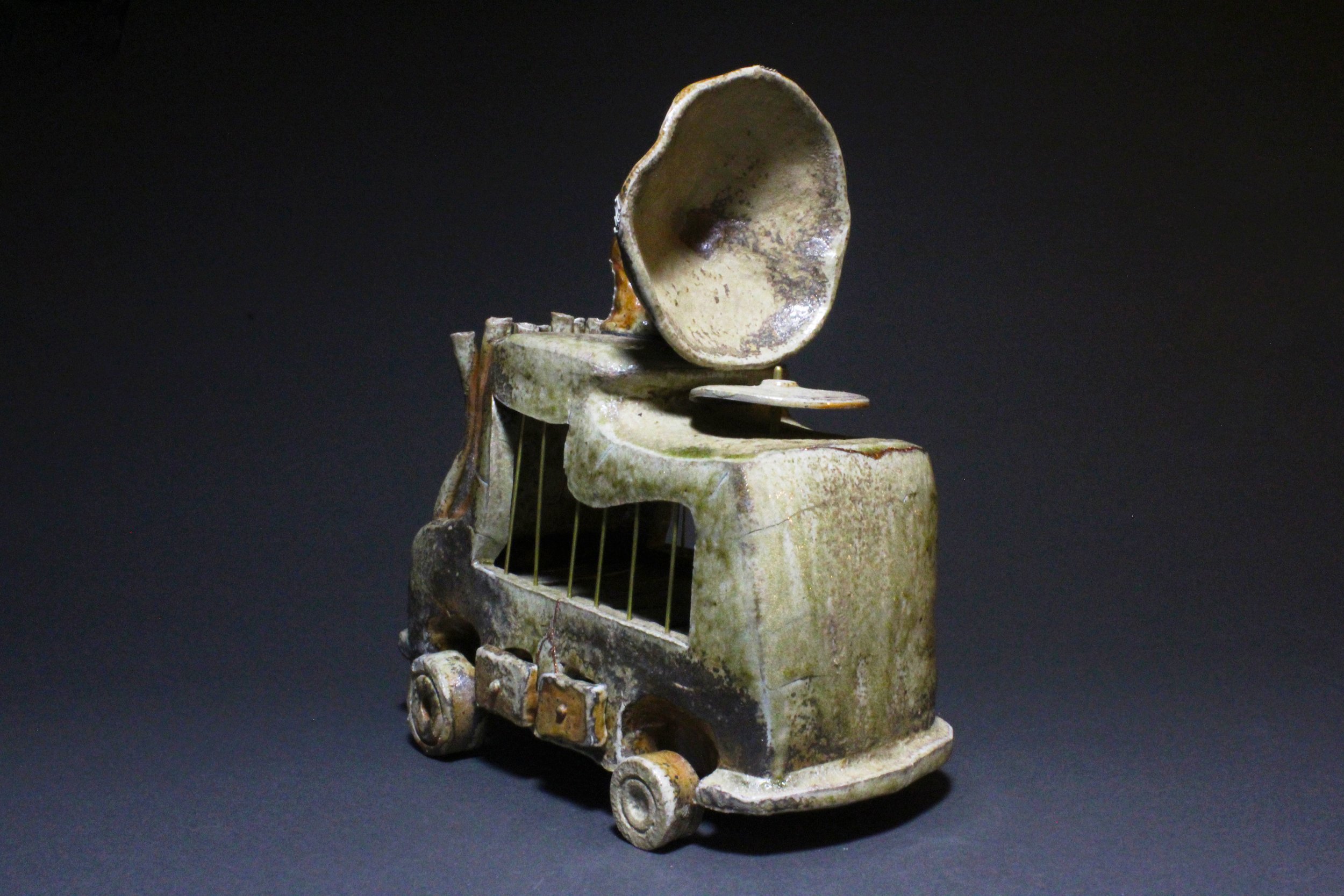Record Keeper
Porcelain, Brass, Copper
12 x 7 x 13” (L,W,H)
