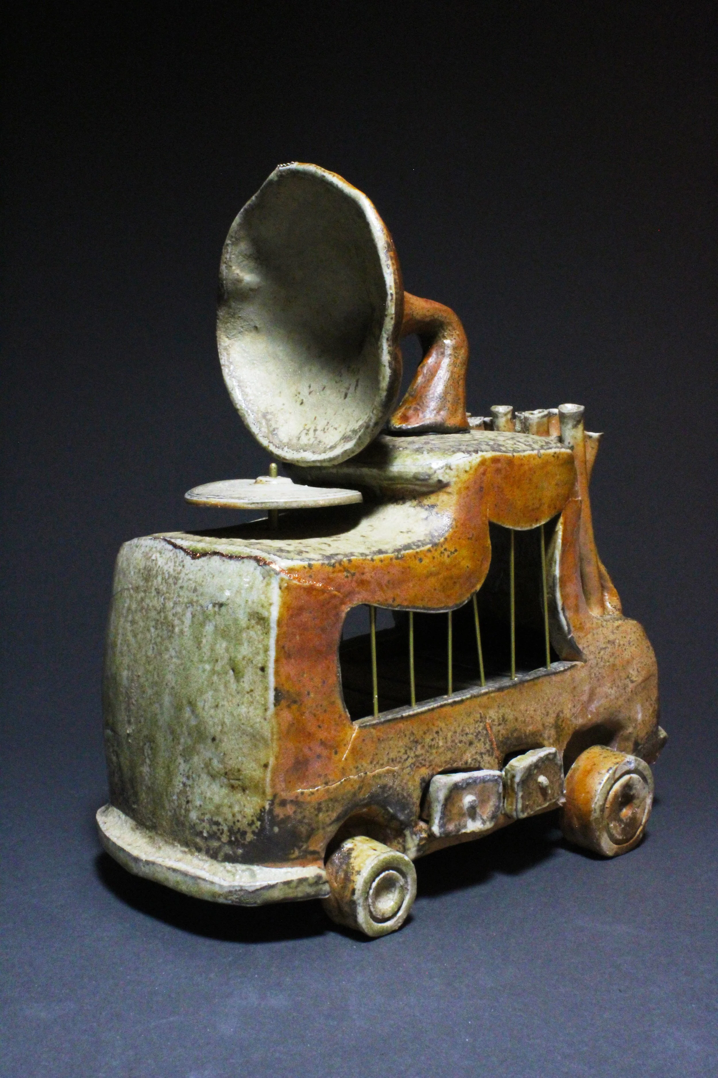Record Keeper
Porcelain, Brass, Copper
12 x 7 x 13” (L,W,H)
