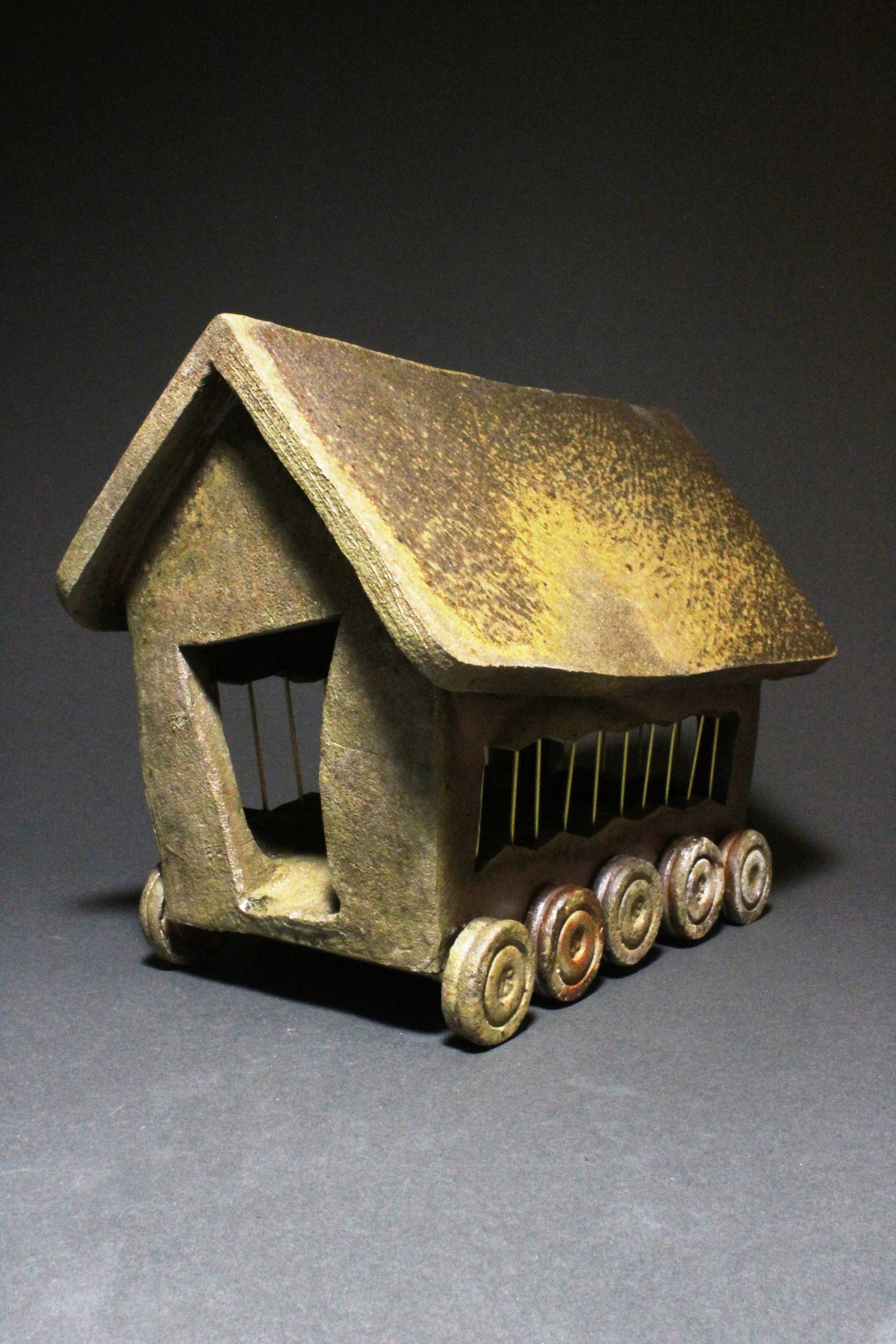 Box Car
Stoneware, Brass
13 x 8 x 10.5”
