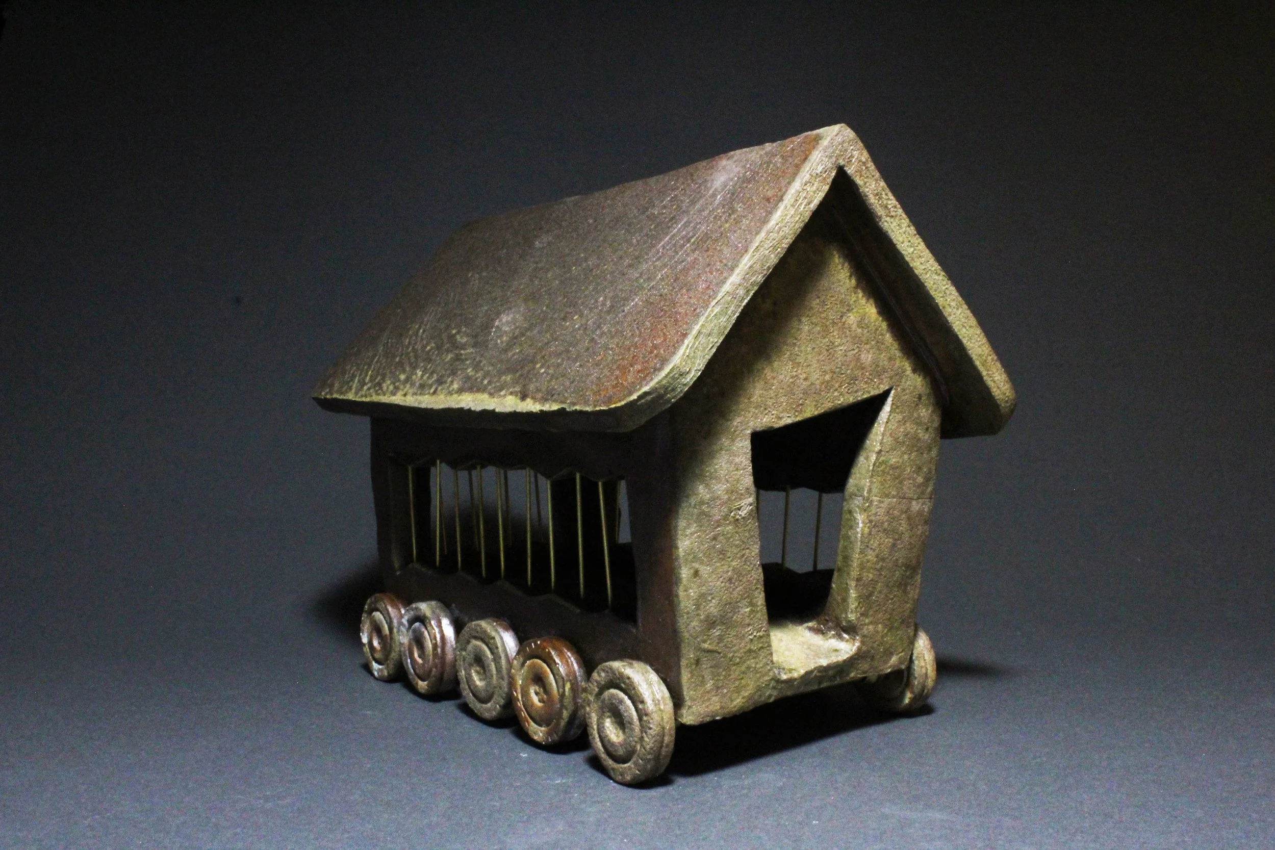 Box Car
Stoneware, Brass
13 x 8 x 10.5”
