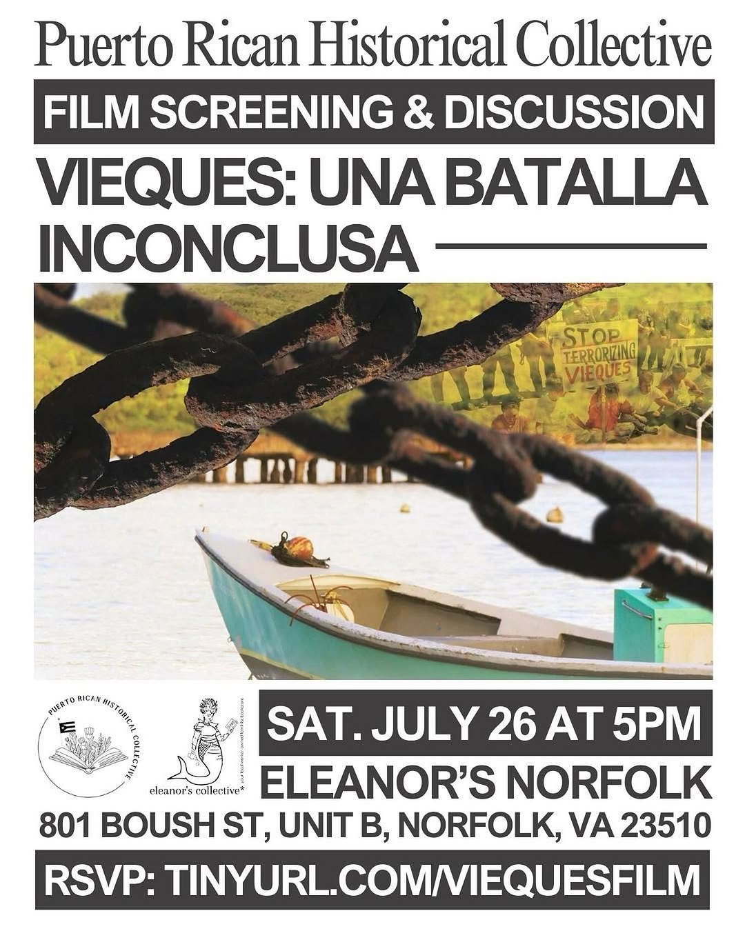 film screening: Vieques: Una Batalla Inconclusa