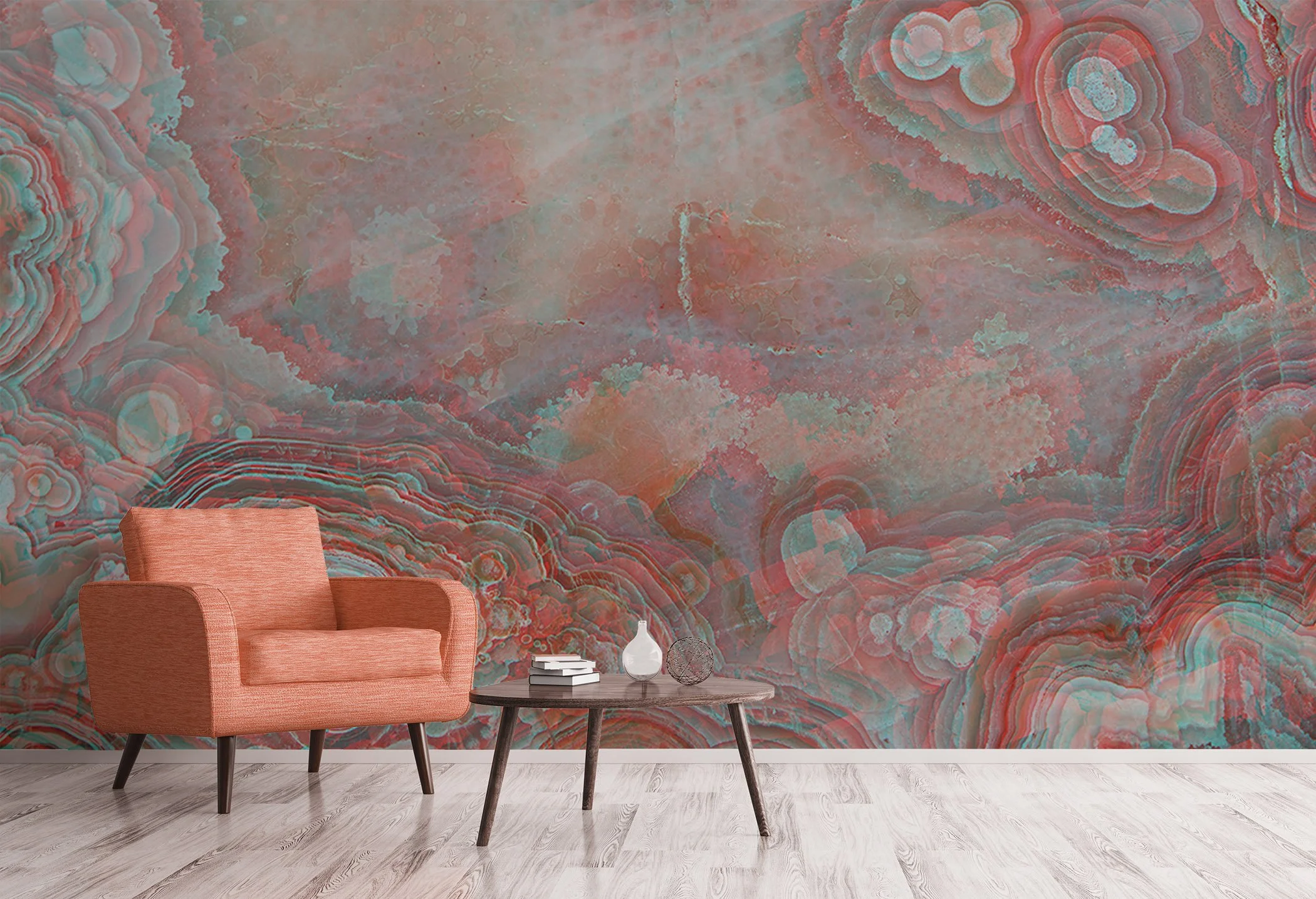 Lace Agate Fragment  |  Made to Measure Mural