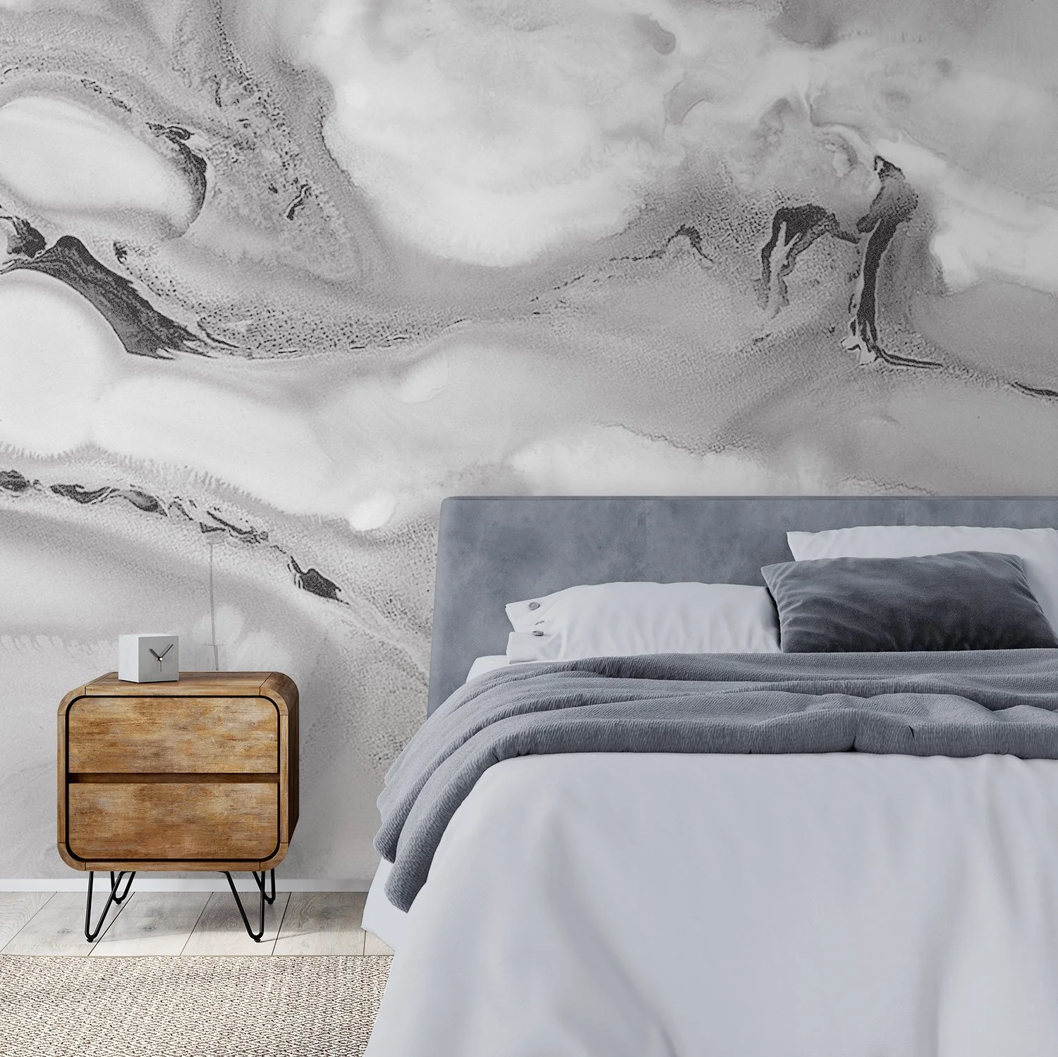 Gray Wisp  |  Made to Measure Mural