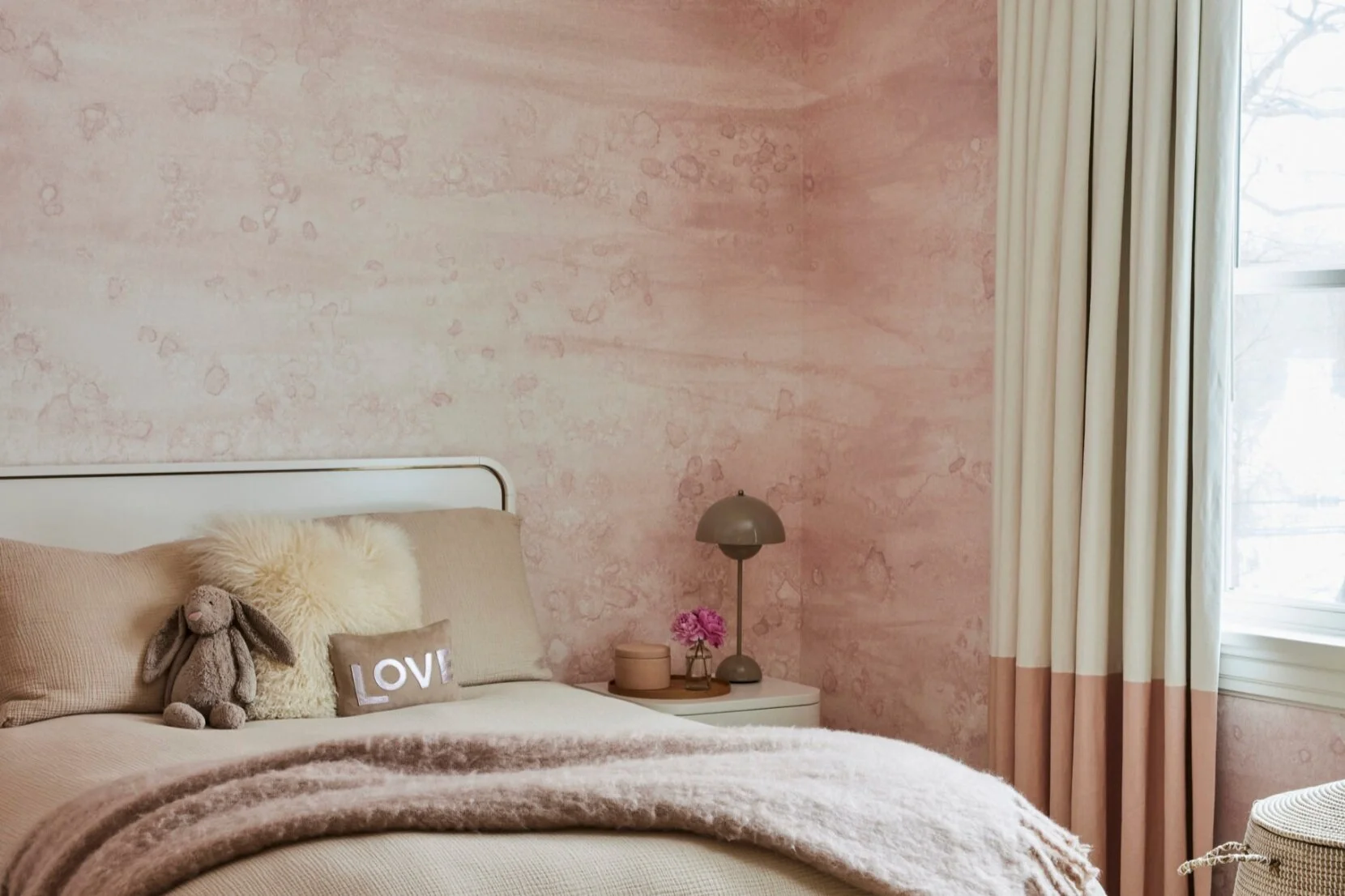 Terrazzo Blush  |  Quick Ship Mural