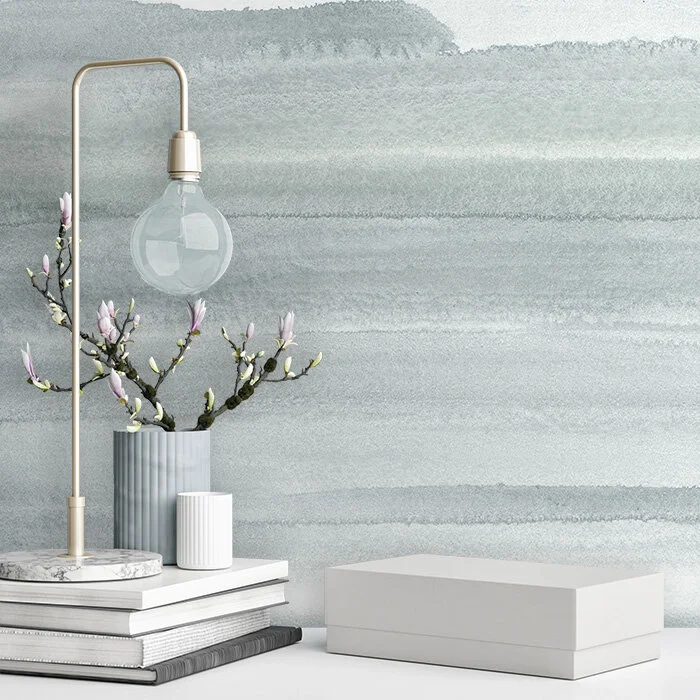 Sediment in Sea Glass  |  Quick Ship Mural