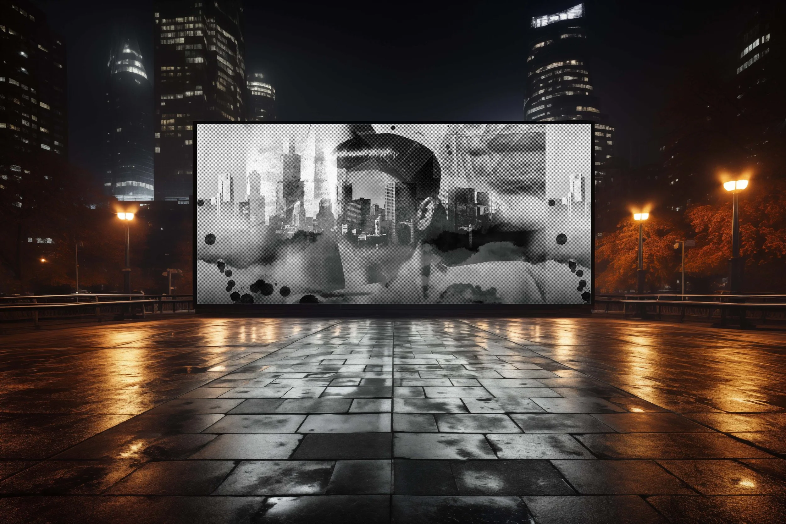 Unmask  I  Quick Ship Mural