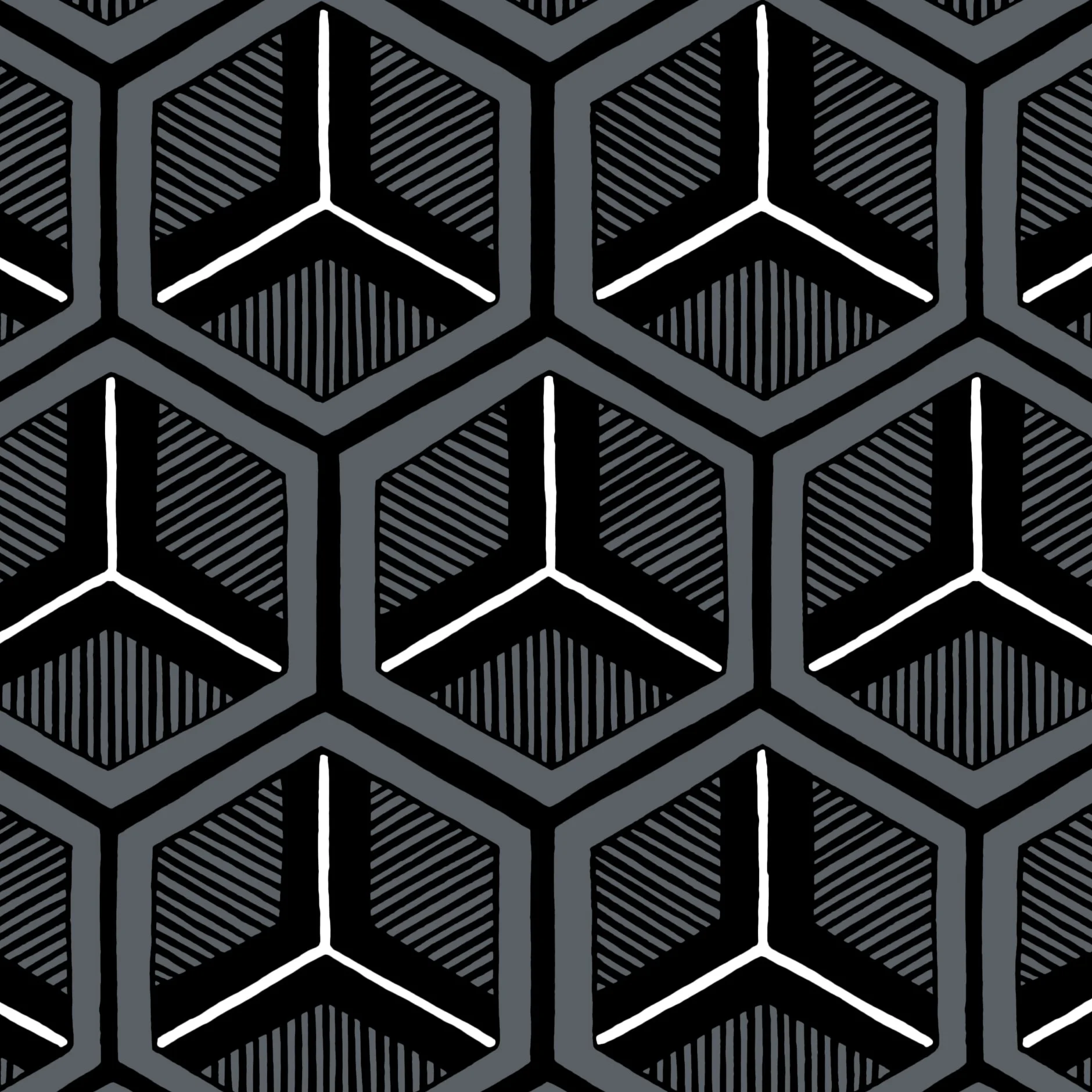 Honeycomb in Cendre  |  Quick Ship