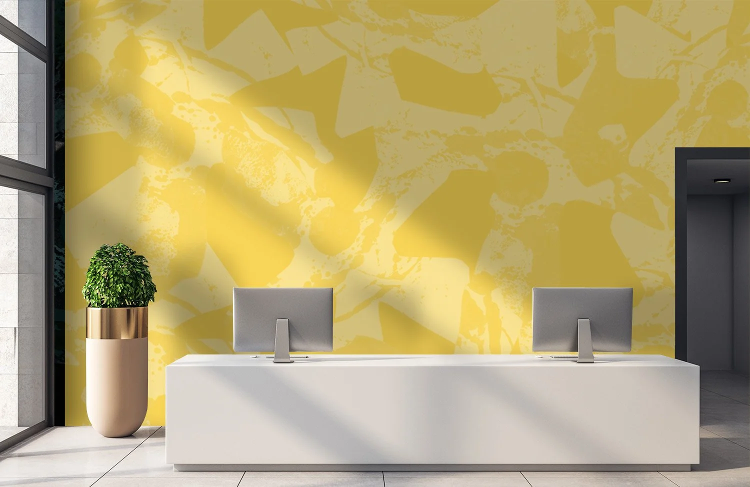 Discord in Marigold  |  Made to Measure Mural