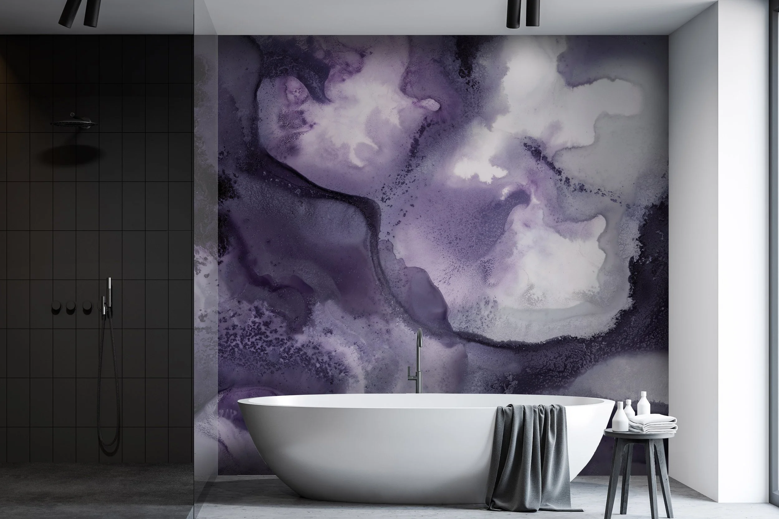 Celestial Violet  |  Made to Measure Mural