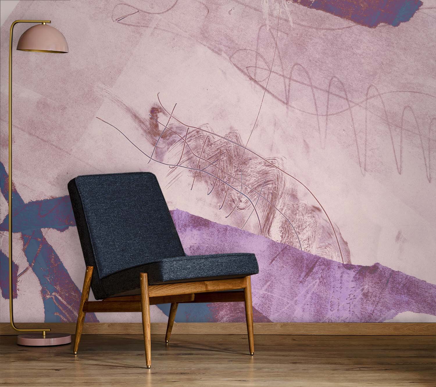 Deconstructed Feelings in Aster  |  Made to Measure Mural